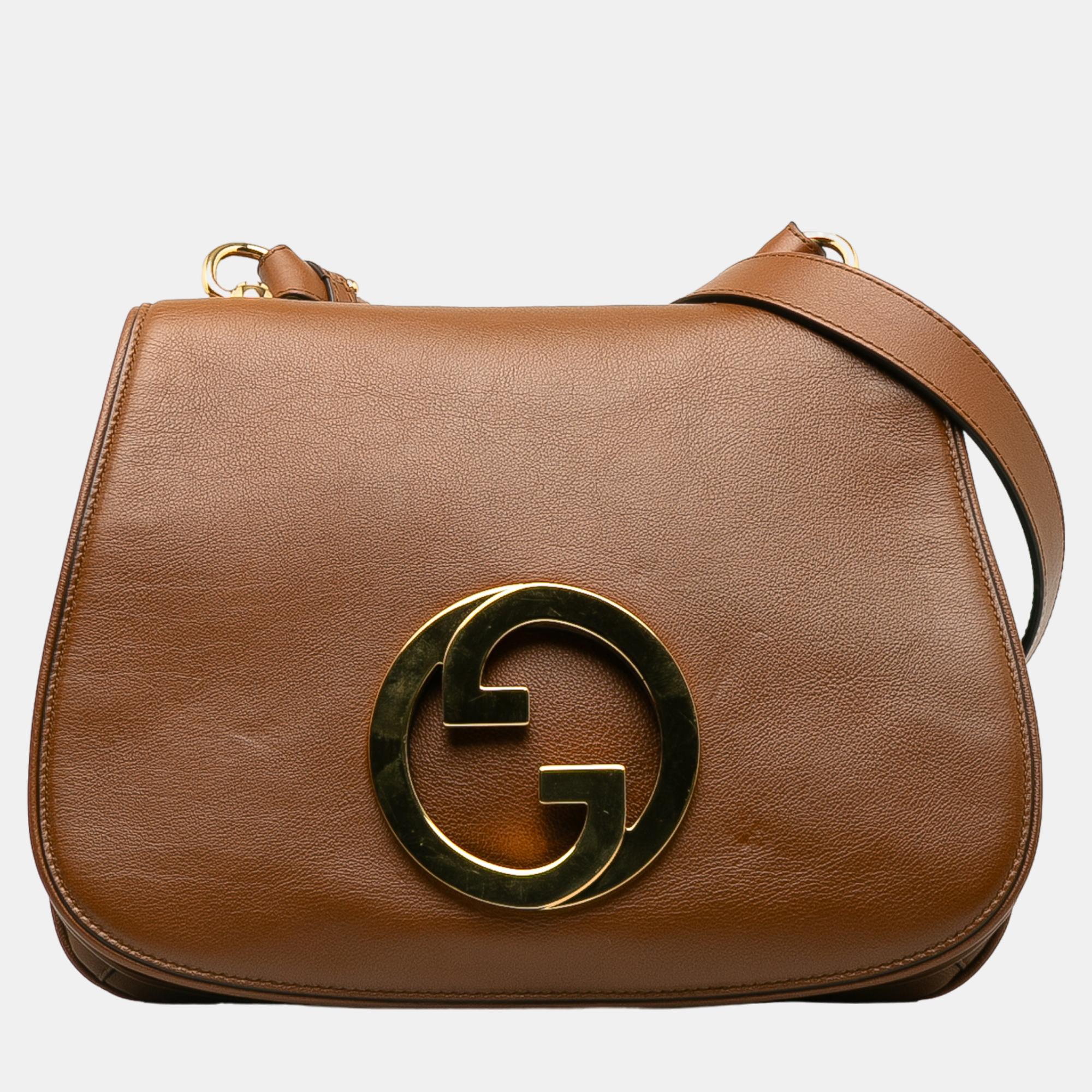 Gucci brown medium blondie bag