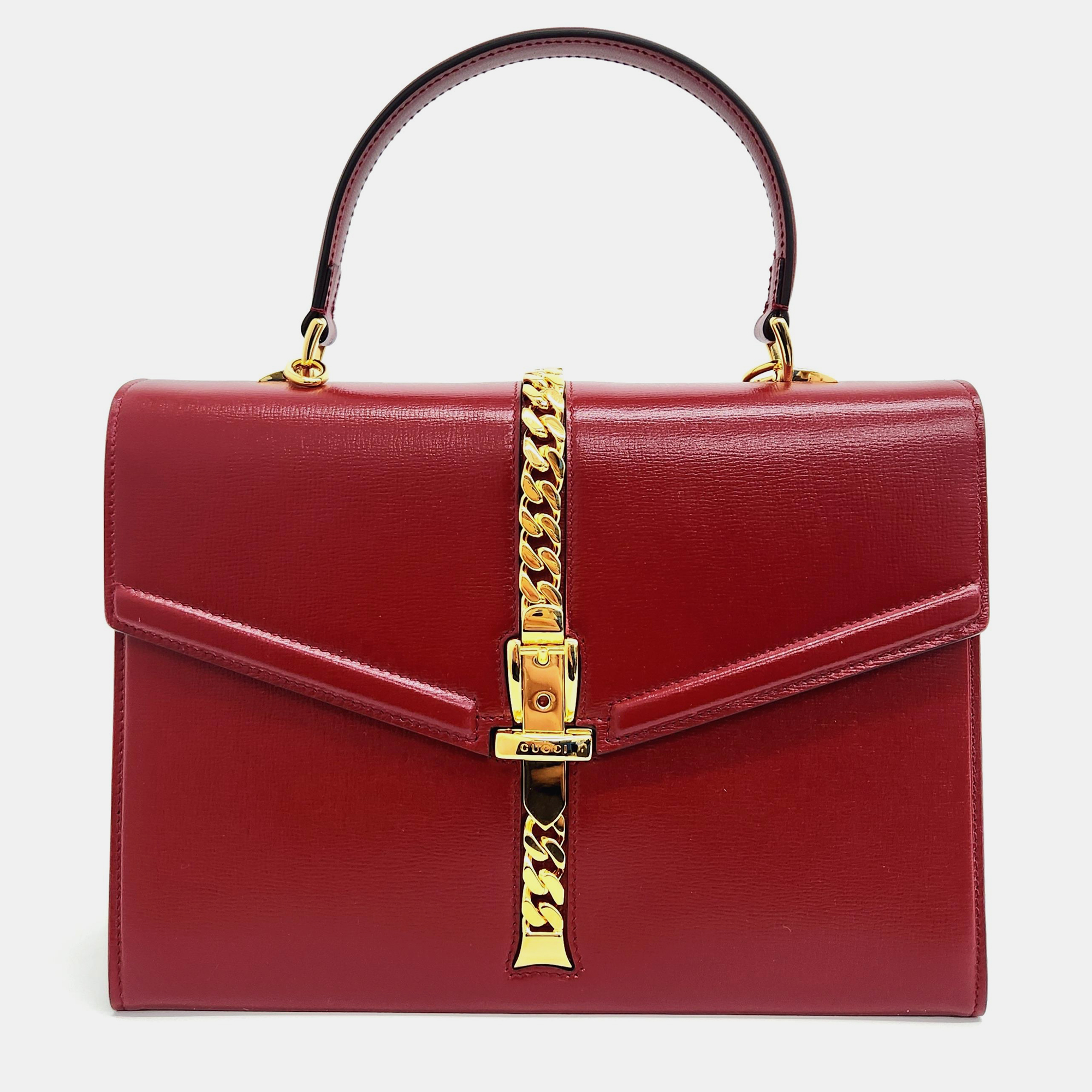 Gucci sylvie 1969 top handle bag (602781)