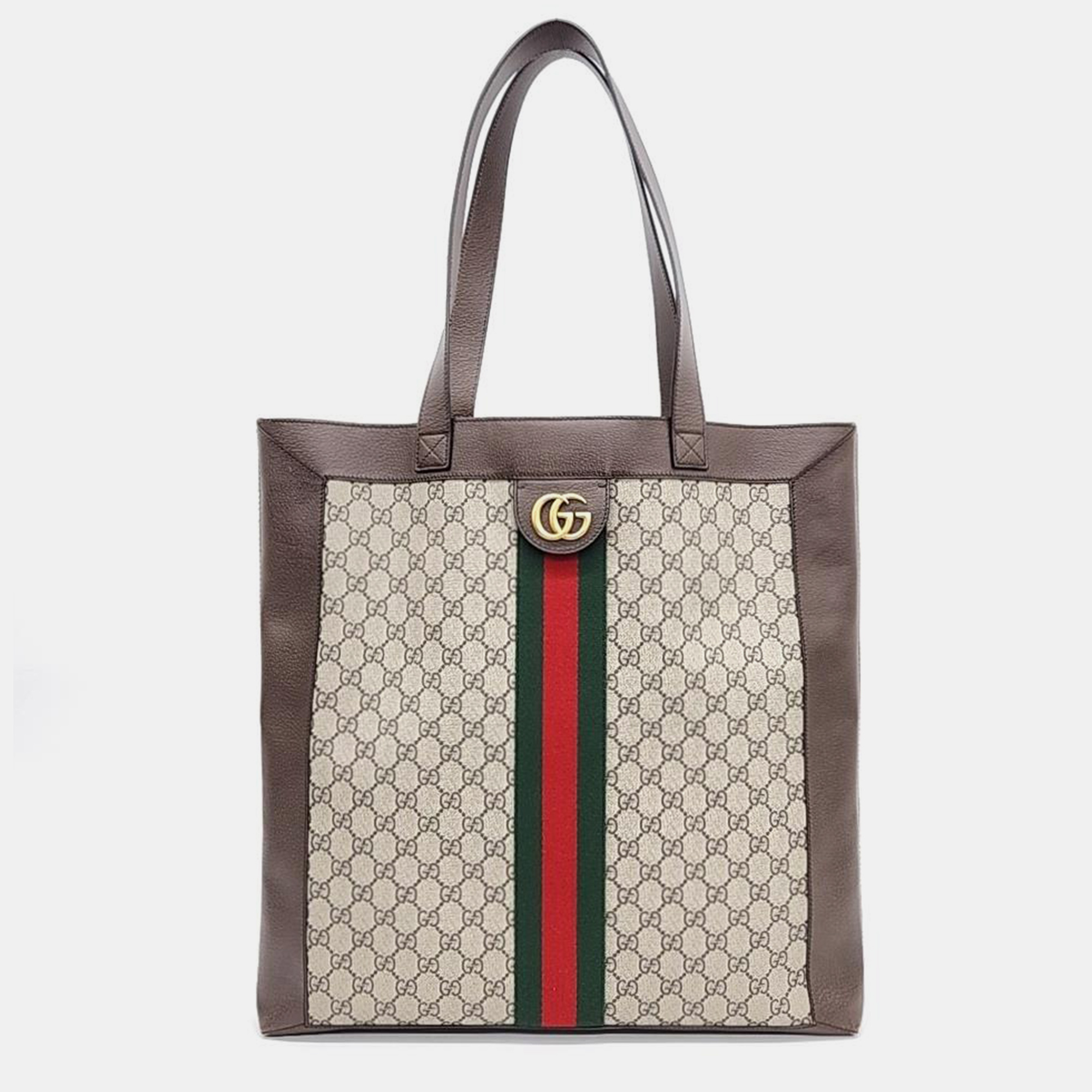 Gucci beige gg canvas ophidia tote bag