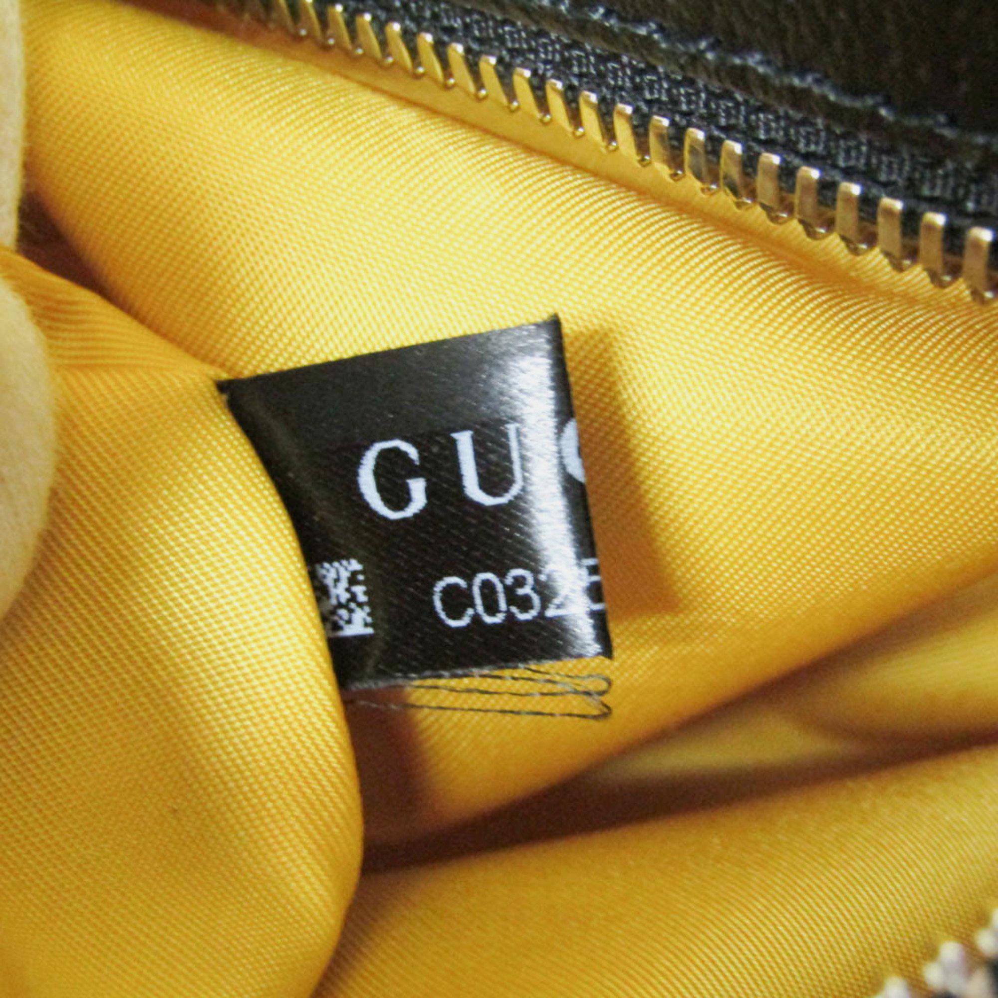 Gucci Yellow/Black GG Nylon Off The Grid Backpack