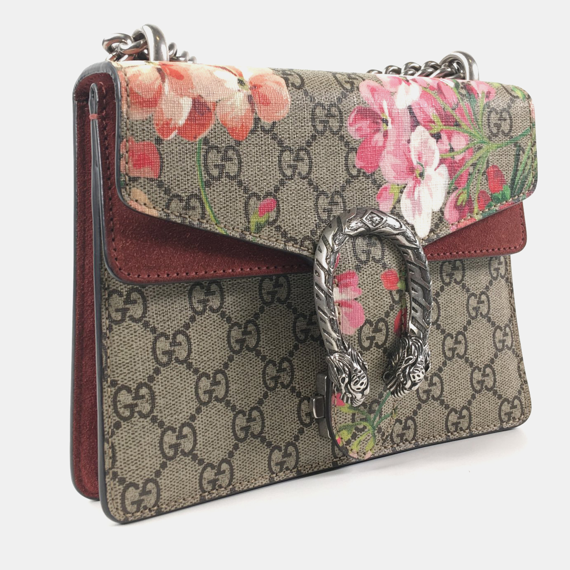 Gucci Multi Canvas  Dionysus Blooms Shoulder Bag