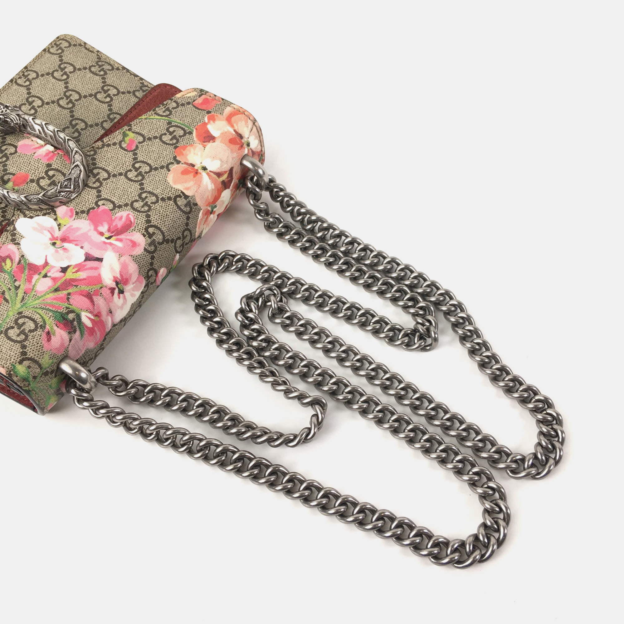 Gucci Multi Canvas  Dionysus Blooms Shoulder Bag