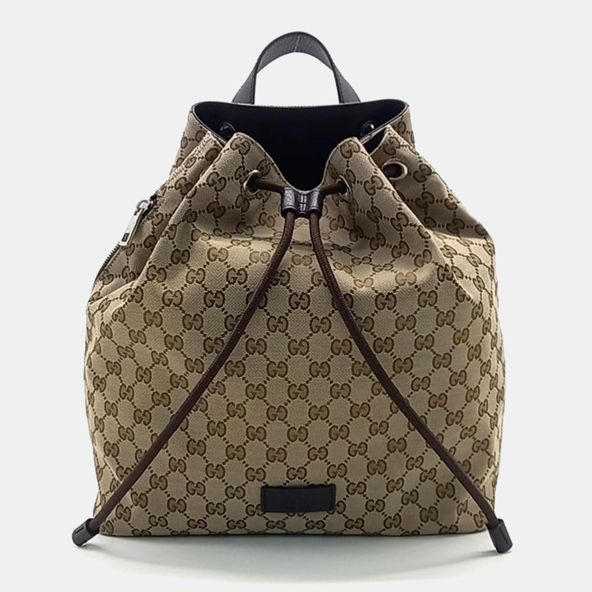 Gucci jacquard backpack