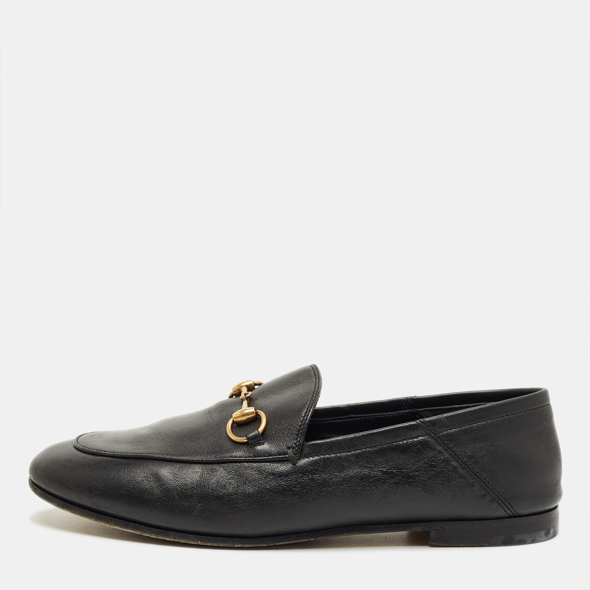 Gucci Brixton Foldable Size Black Leather Loafers
Gucci Brixton Foldable Size Black Leather Loafers