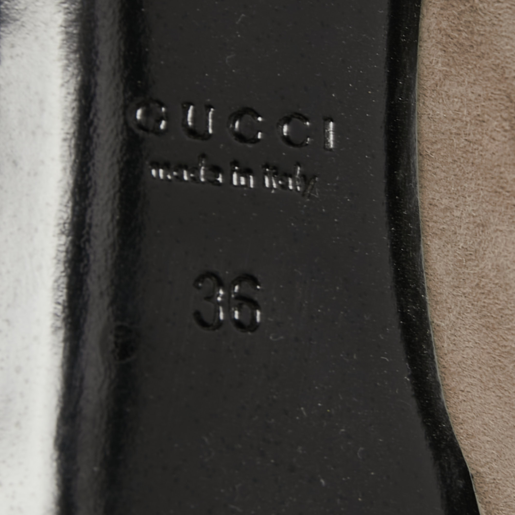 Gucci  Multicolor Suede Tricolour Peep Toe Platform Pumps Size 36