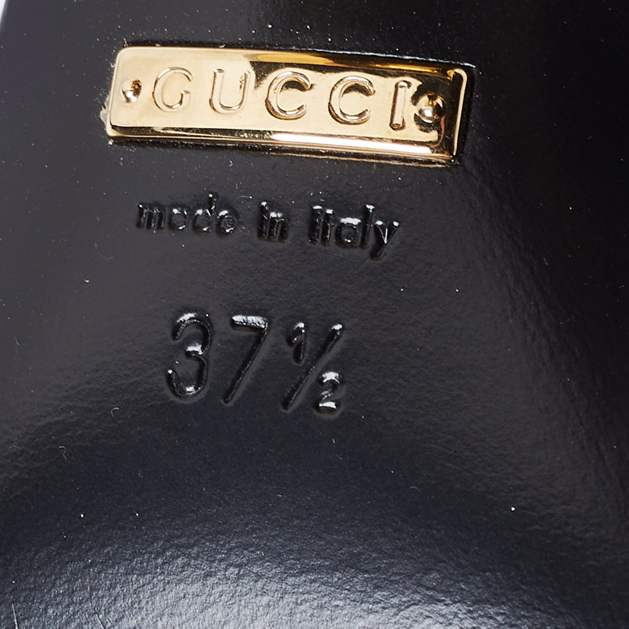 Gucci Cream Leather Horsebit  Pumps Size 37.5