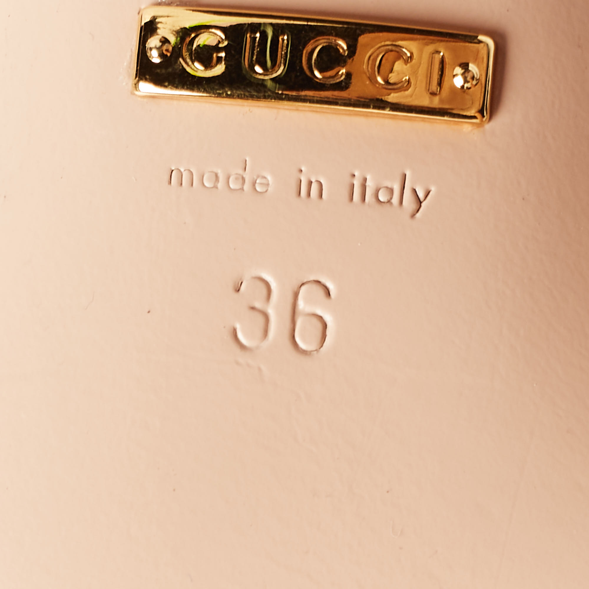 Gucci Black Suede GG Marmont Pumps Size 36
