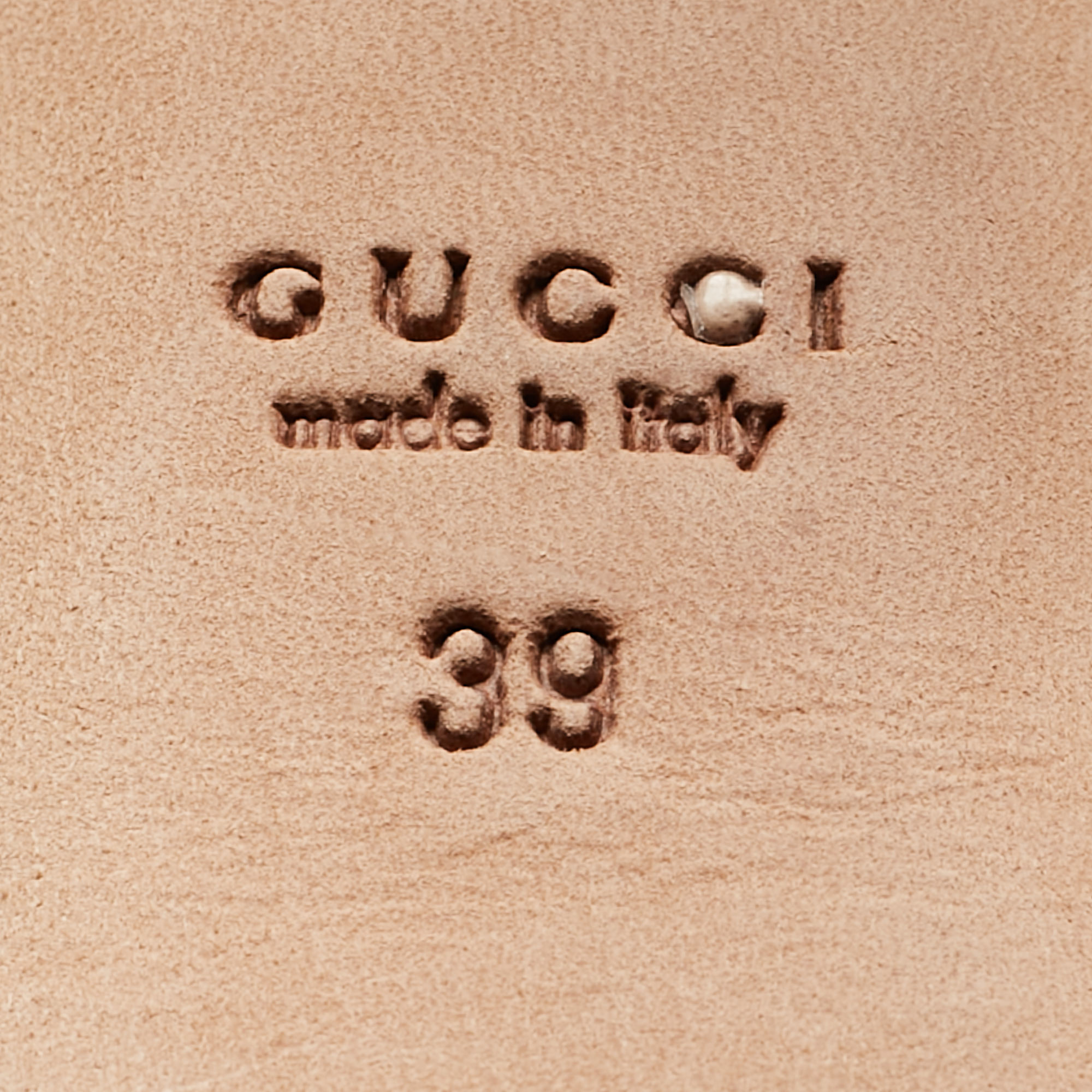 Gucci Dark Brown Guccissima Leather Horsebit Peep Toe Pumps Size 39