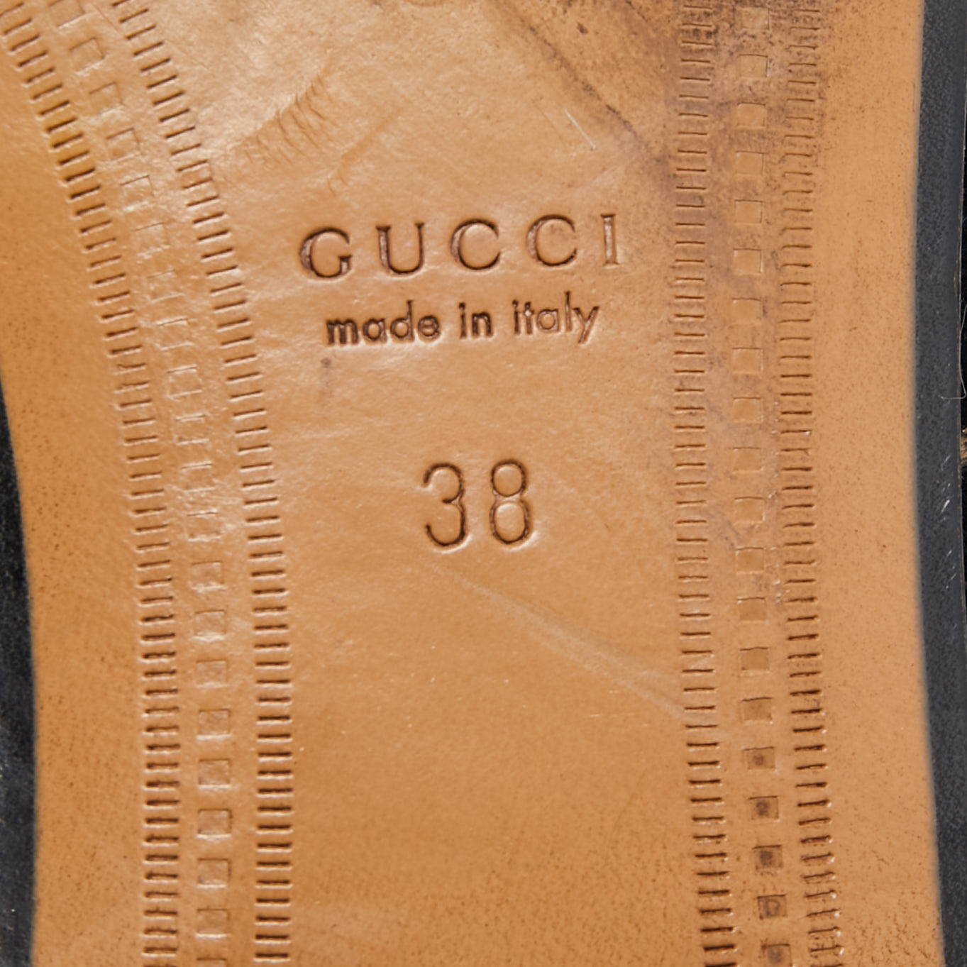 Gucci Blue GG Velvet And Leather Horsebit Slip On Loafers Size 38