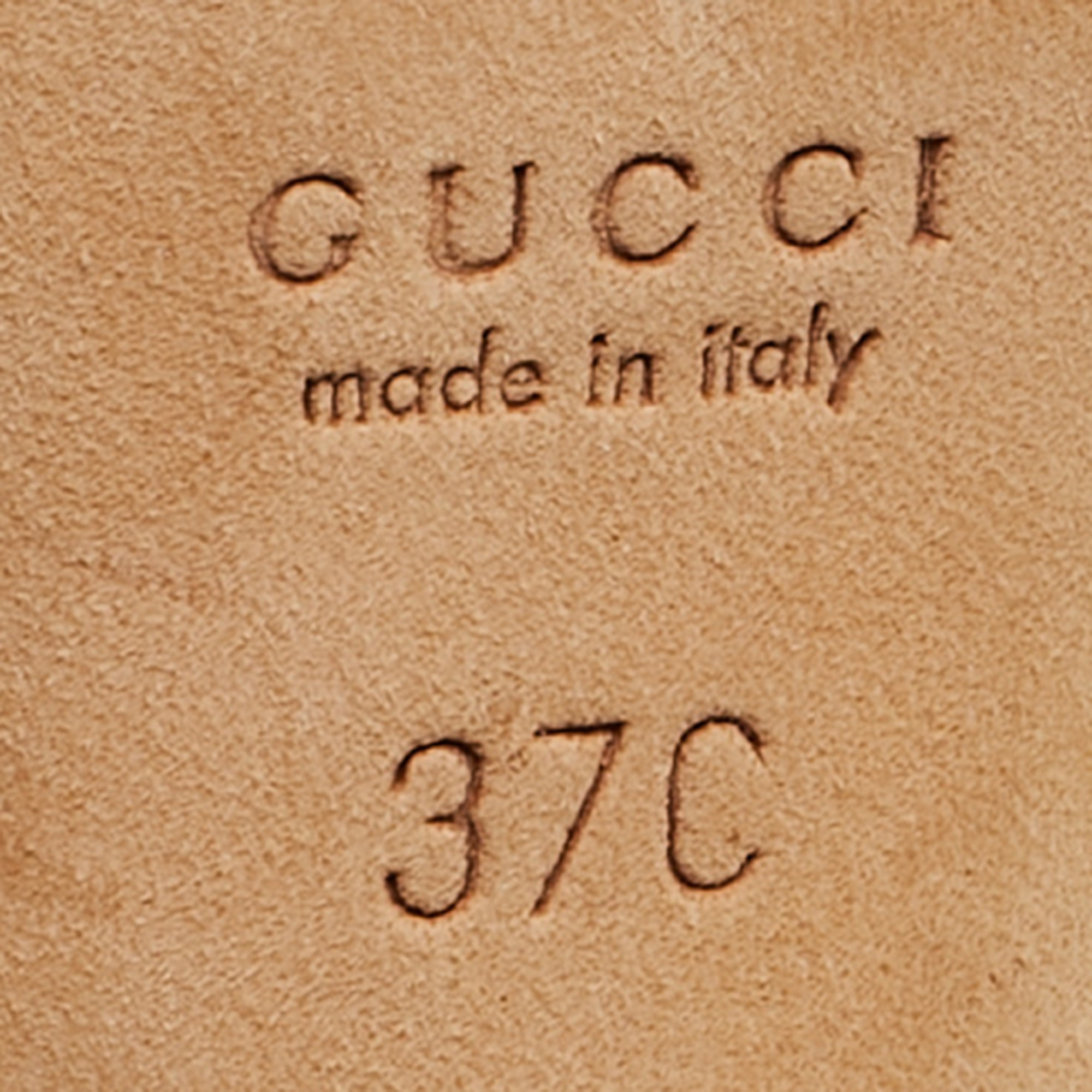 Gucci Metallic Leather Horsebit Slide Sandals Size 37