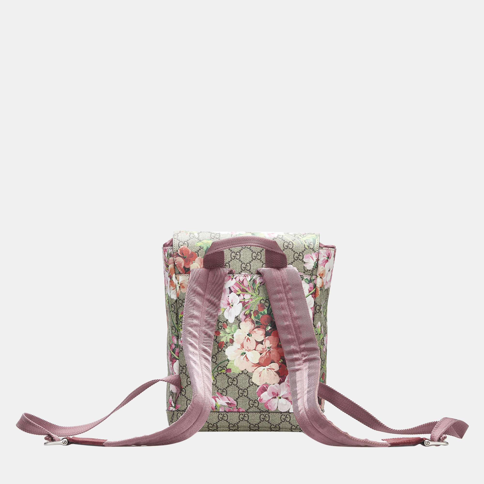 Gucci Beige/Brown GG Supreme Blooms Backpack