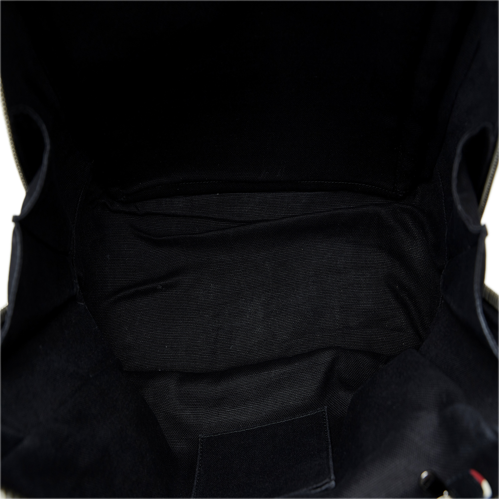 Gucci Black GG Supreme Night Courrier Backpack