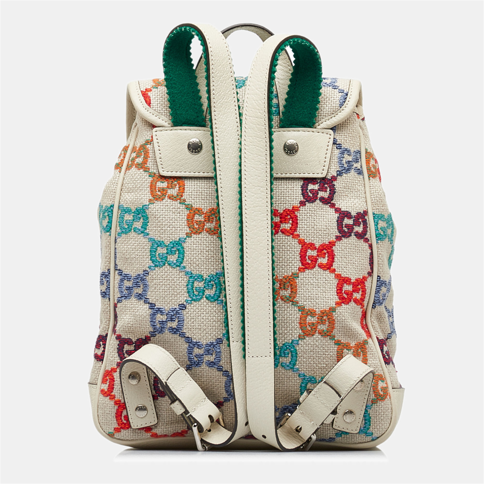 Gucci White Children's GG Backpack
