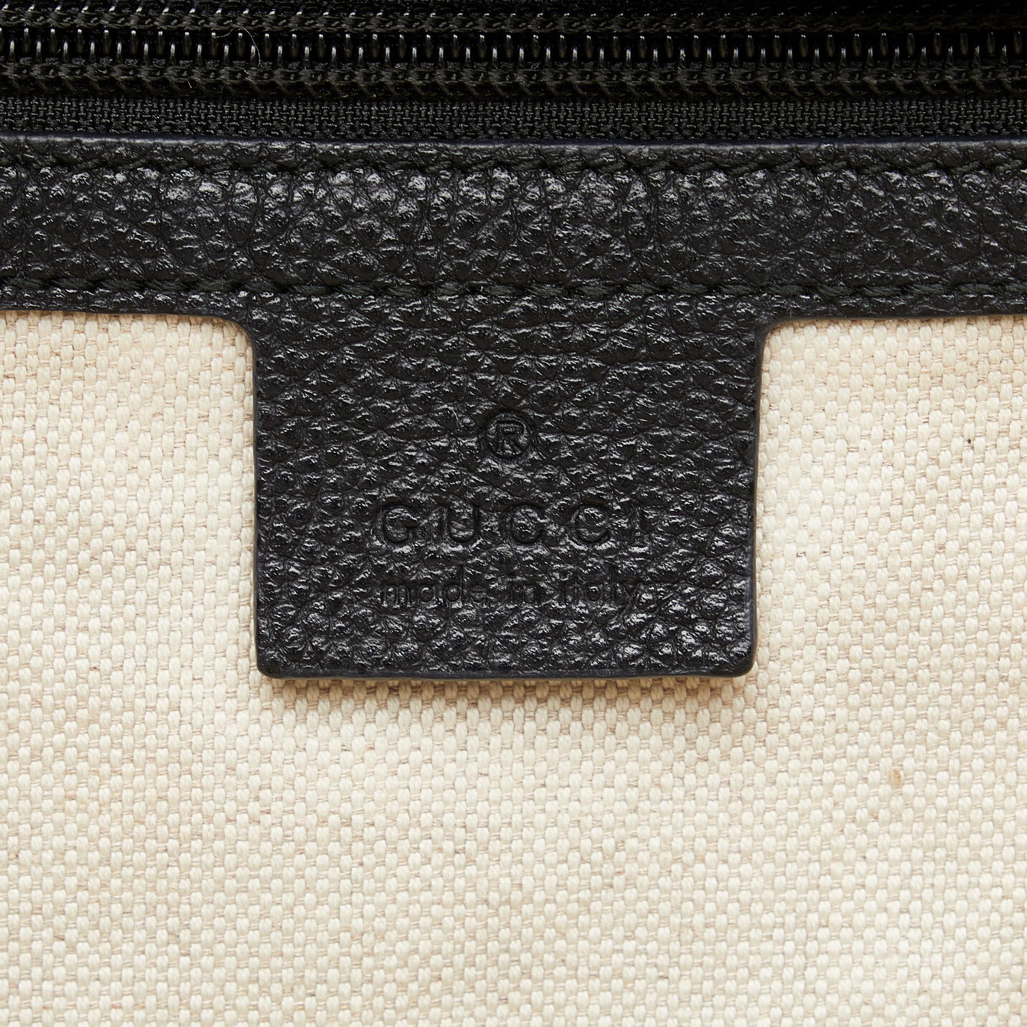 Gucci Black Logo Backpack