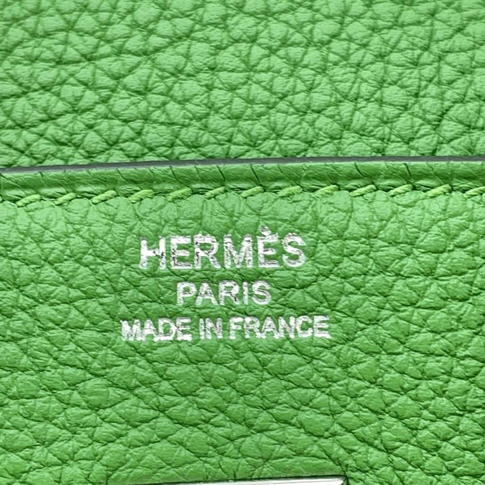 Hermes Vert Yucca Togo Leather Birkin Size 25