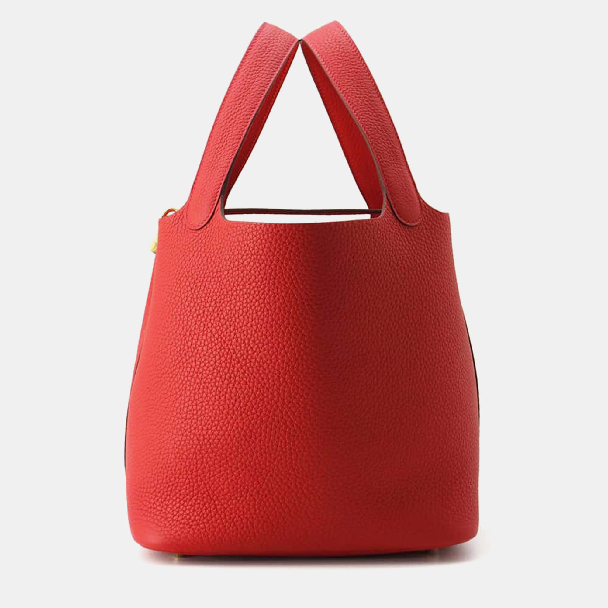 Hermes Rouge Ladue Taurillon Clemence Leather Picotin Lock MM Bag, Red
Hermes Rouge Ladue Taurillon Clemence Leather Picotin Lock MM Bag, Red