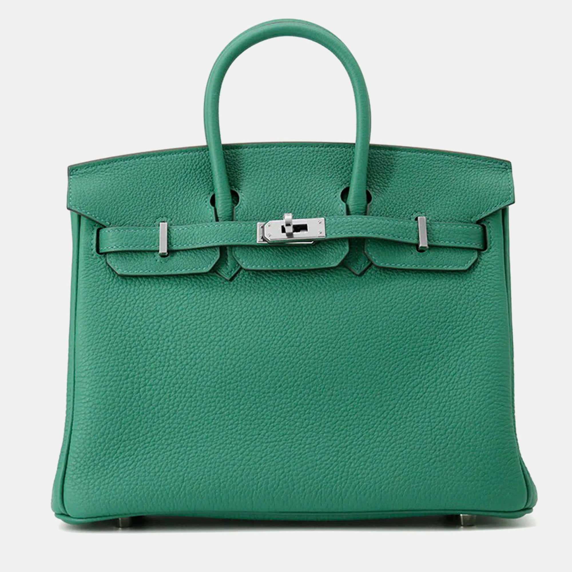 Hermes Birkin 25 Vert Vertigo Togo Leather Handbag, Green
Hermes Birkin 25 Vert Vertigo Togo Leather Handbag, Green