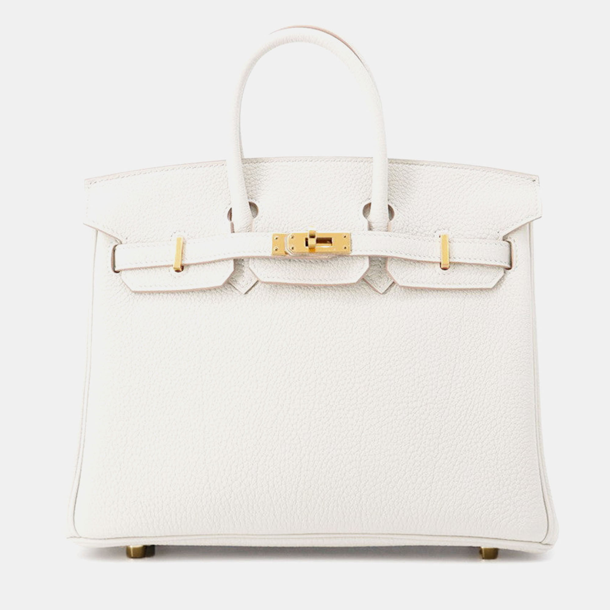 Hermes Birkin Grease Pail Togo Leather Size, White
Hermes Birkin Grease Pail Togo Leather Size, White