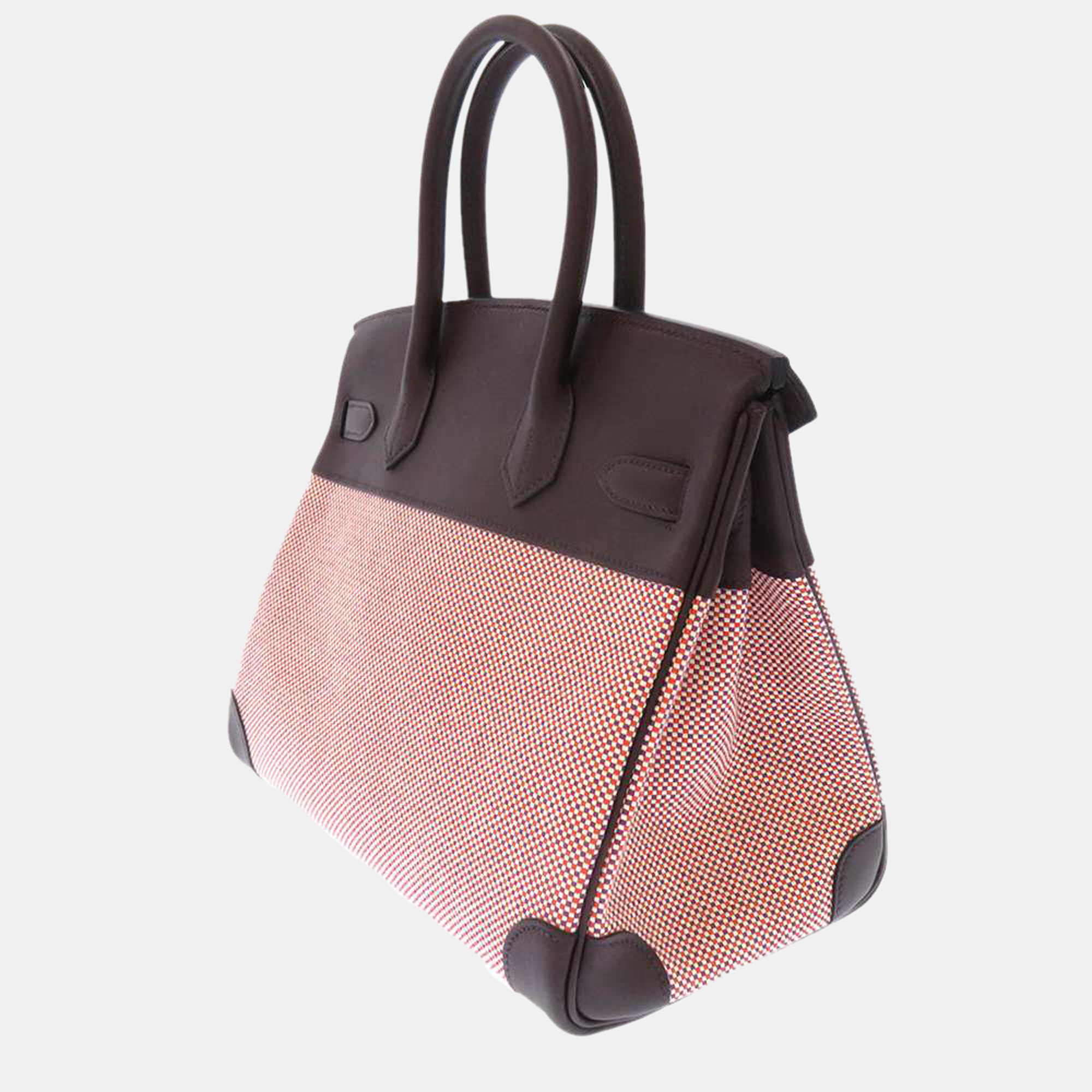 Hermes Multi Veau Swift Toile Leather Palladium Hardware Birkin 30 Bag, Multicolor
Hermes Multi Veau Swift Toile Leather Palladium Hardware Birkin 30 Bag, Multicolor