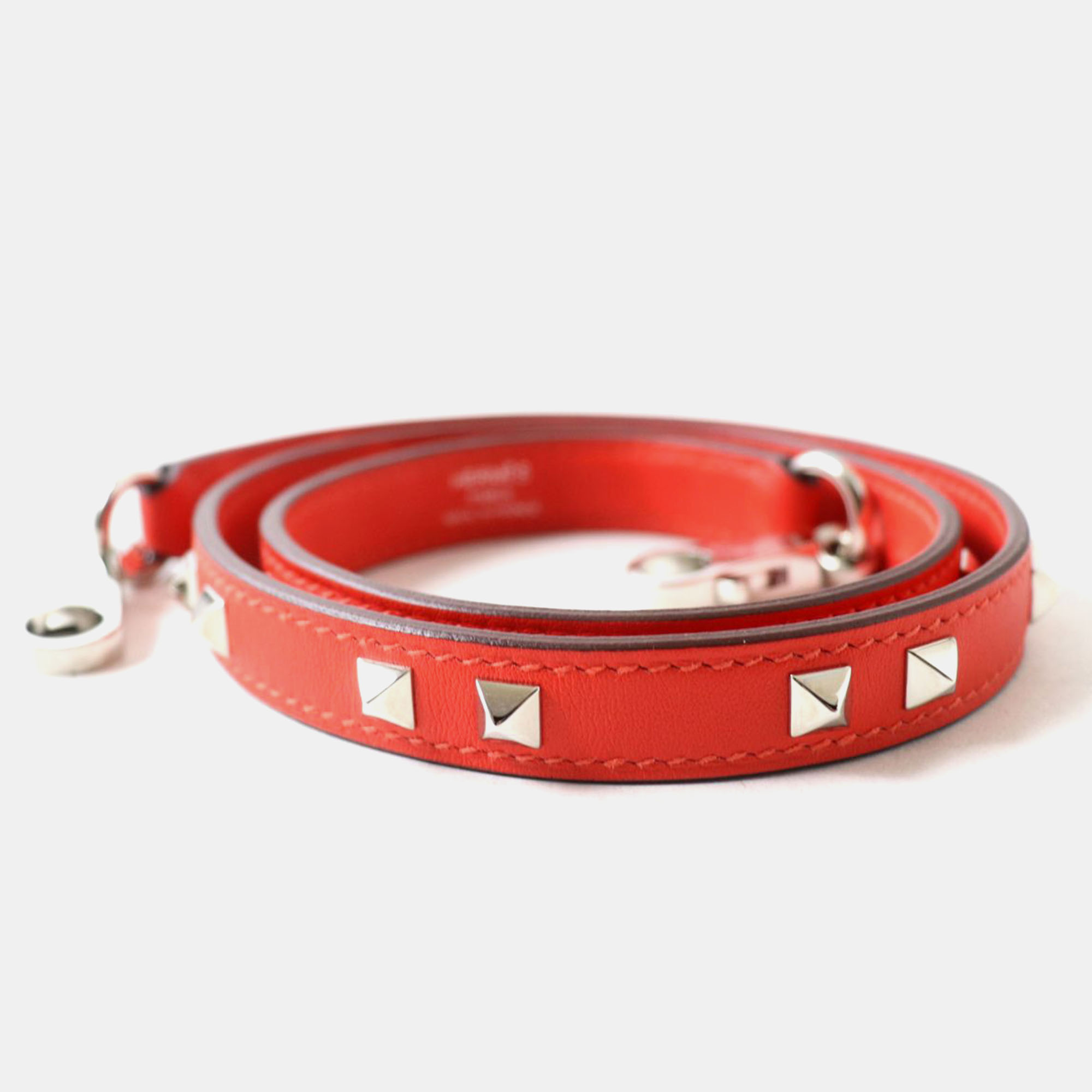 Hermes Swift Silver Mini Dog Shoulder Strap