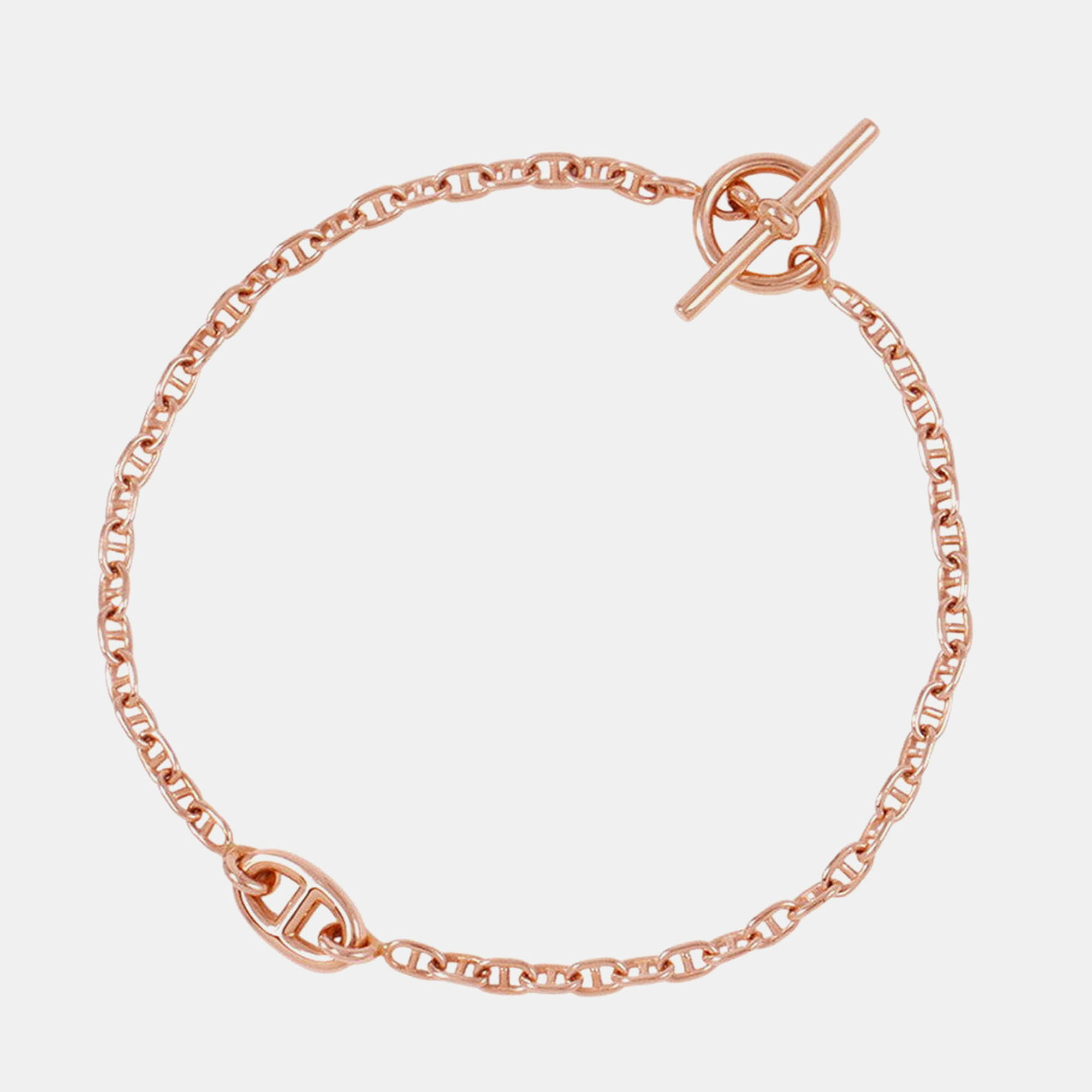 Hermes New Farandole Bracelet Size SH 18K Pink Gold
Hermes New Farandole Bracelet Size SH 18K Pink Gold