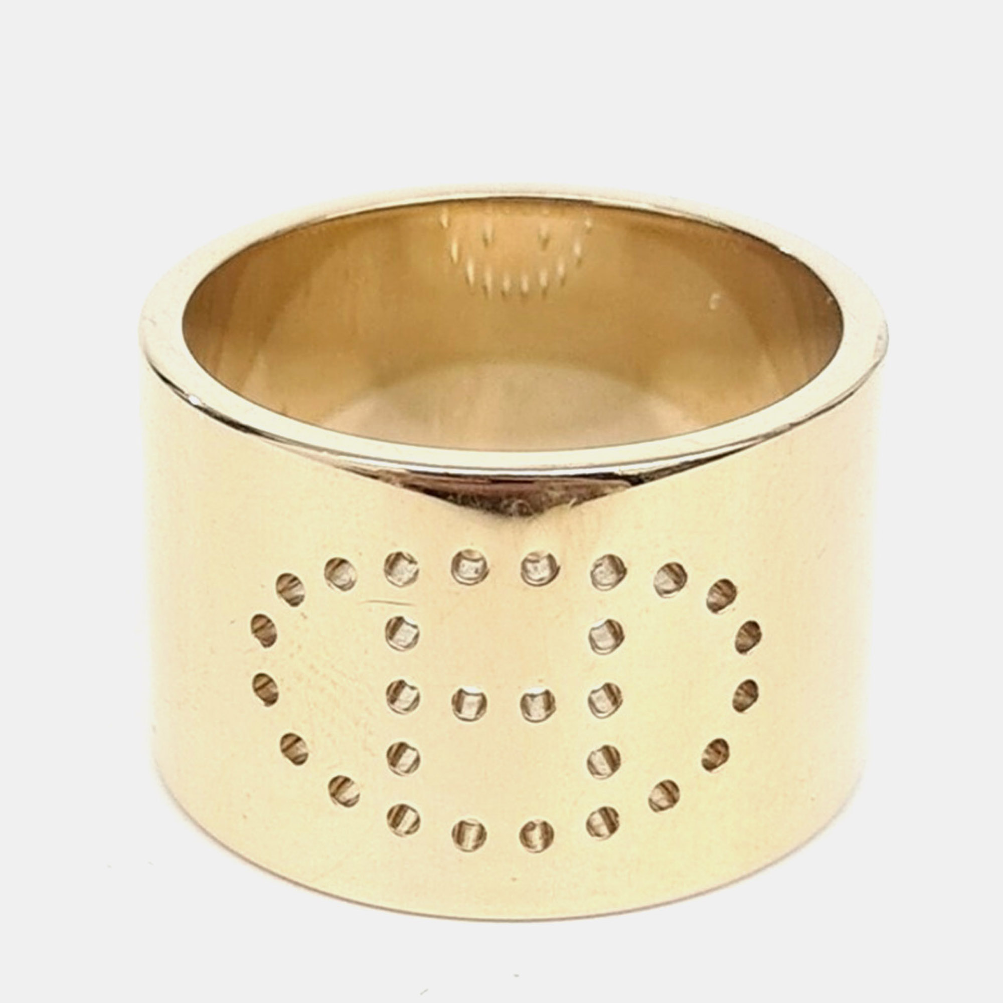 Hermes Gold Scarf Ring, Multicolor
Hermes Gold Scarf Ring, Multicolor