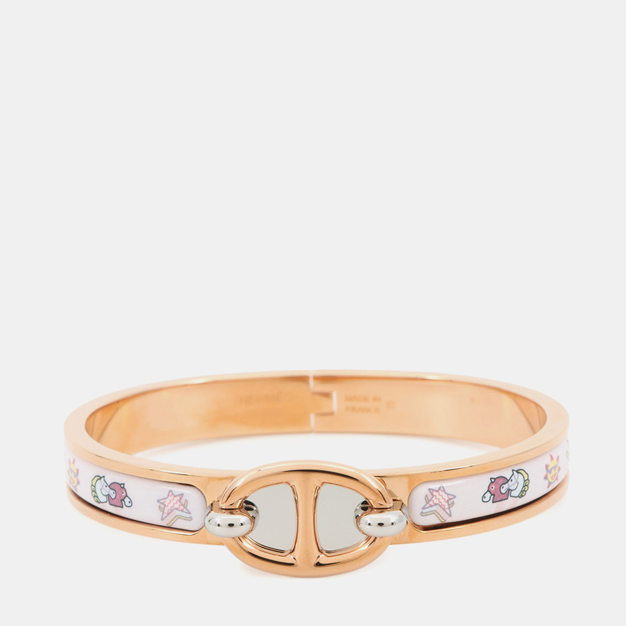 Hermes Mini Clic Chaine D'Ancre Funny Ice Cream Pink Metal Enamel
Hermes Mini Clic Chaine D'Ancre Funny Ice Cream Pink Metal Enamel