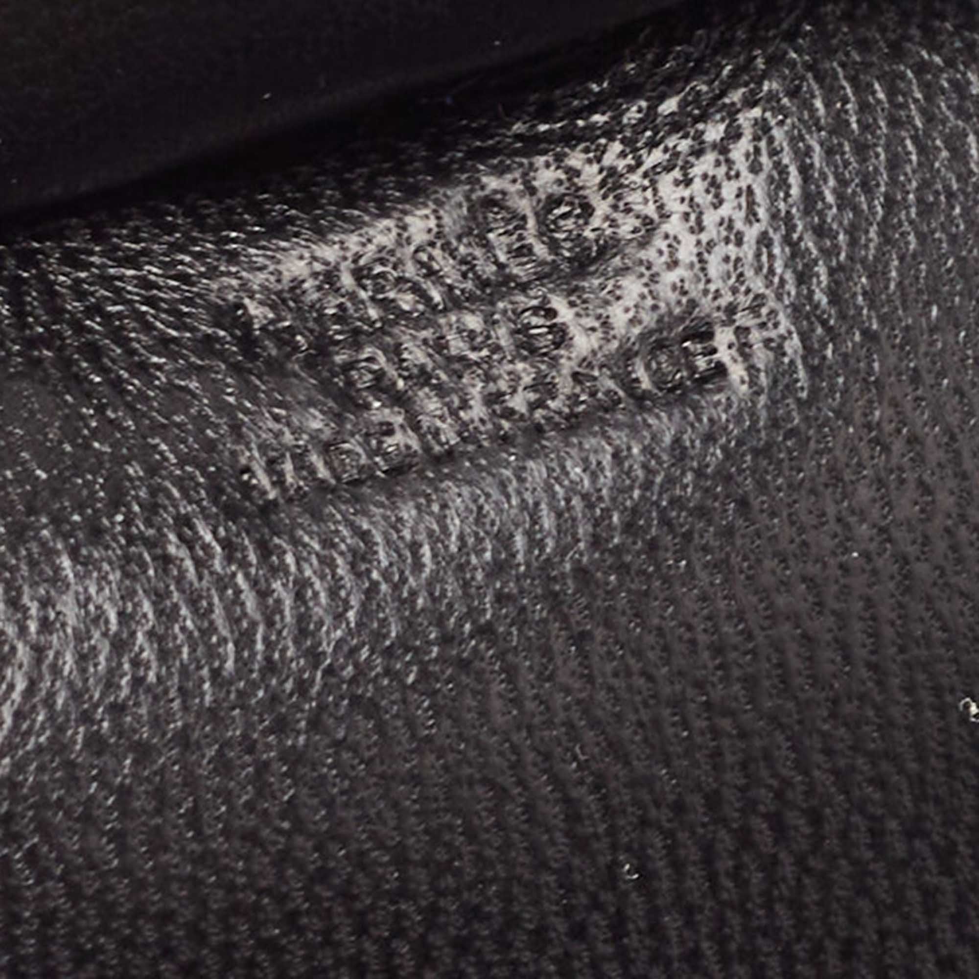 Hermes So Black Milo Leather GriGri Rodeo Bag Charm GM
