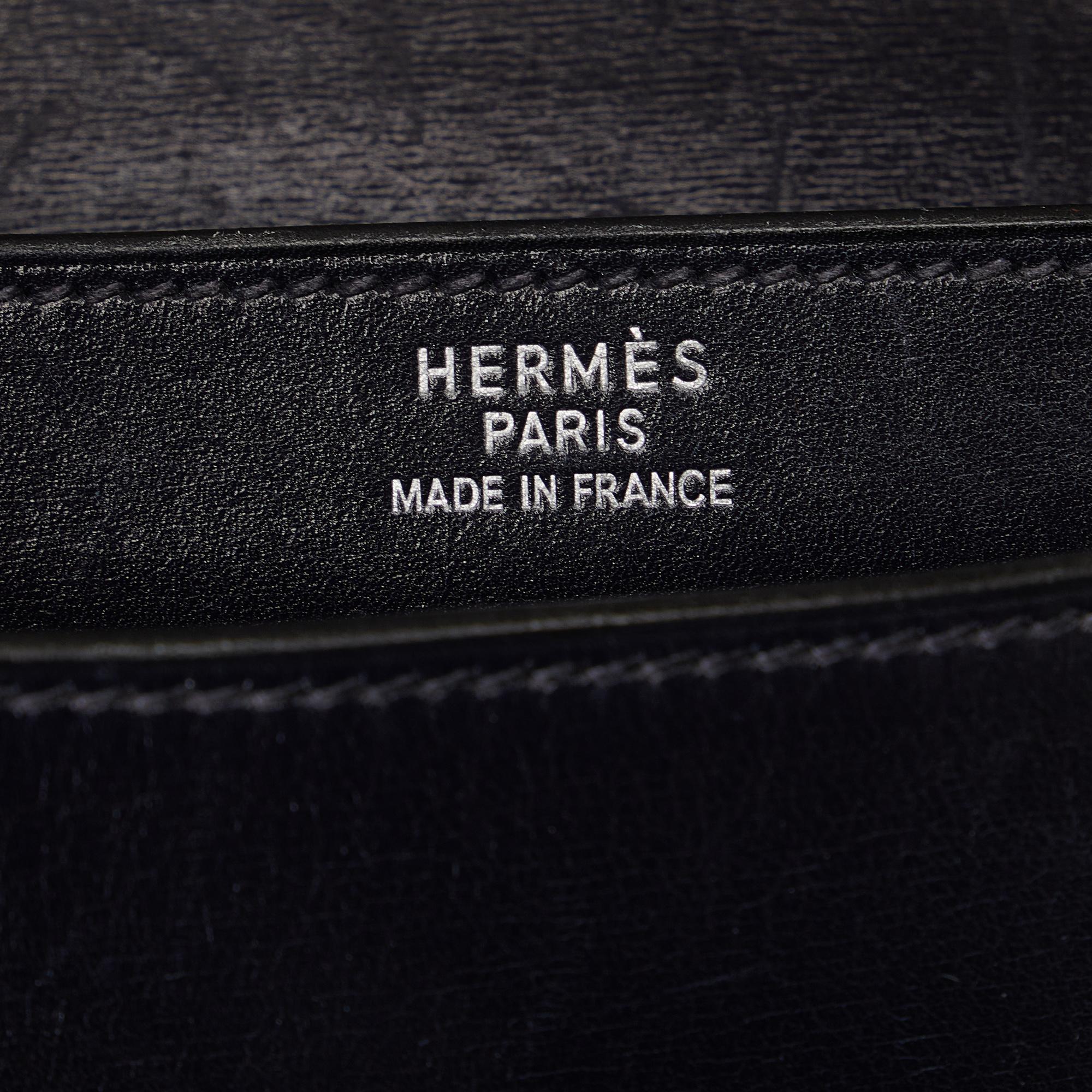 Hermes Black Box Sac A Depeches 38