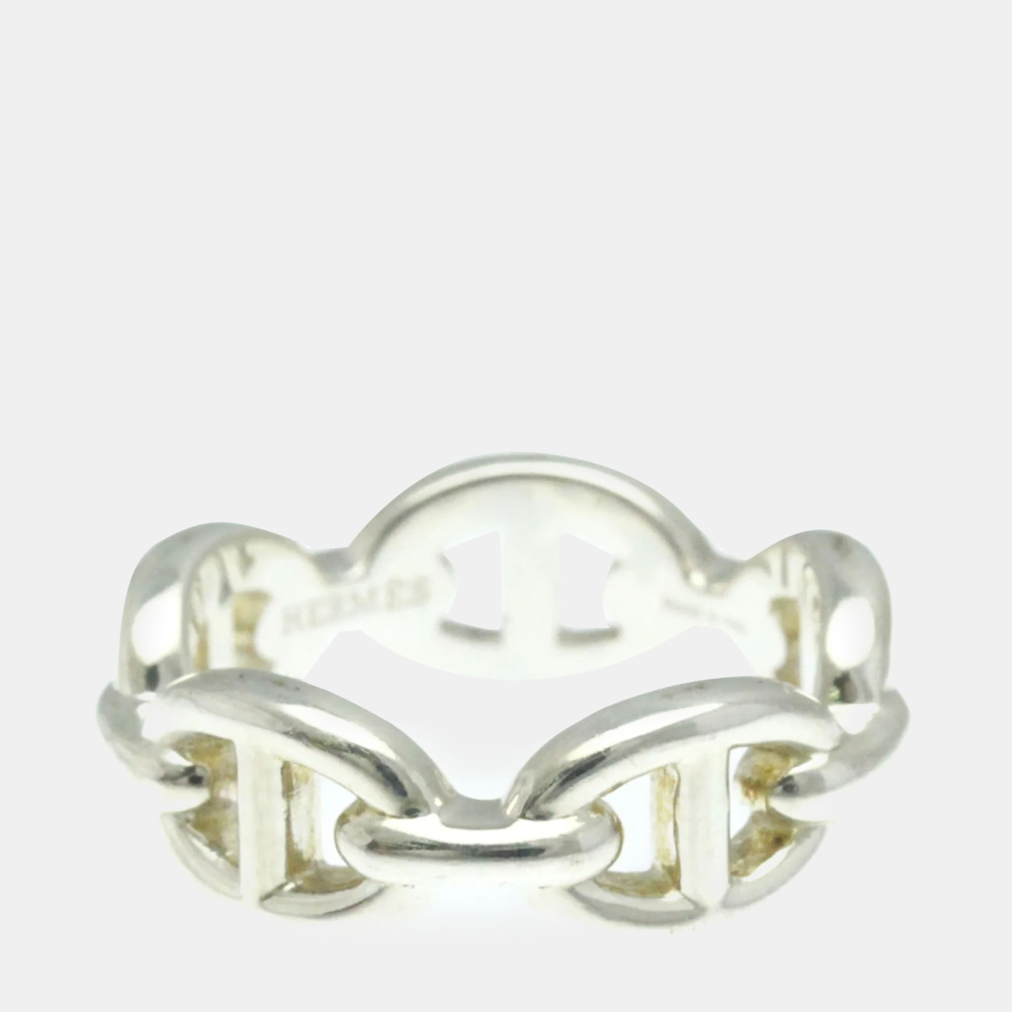 Hermes Chaine D'ancre Ring Silver 925 Fashion No Stone Band Ring Silver
Hermes Chaine D'ancre Ring Silver 925 Fashion No Stone Band Ring Silver