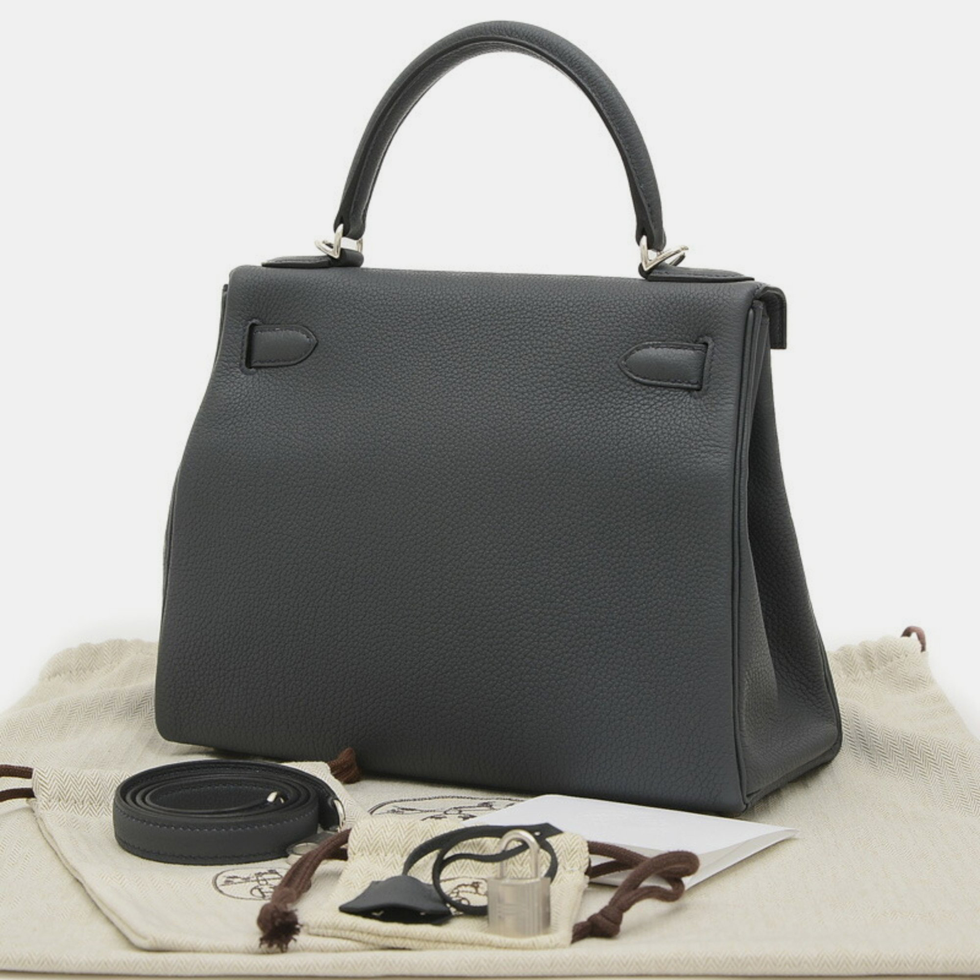 Hermes Grimist Togo Kelly 28 Handbag