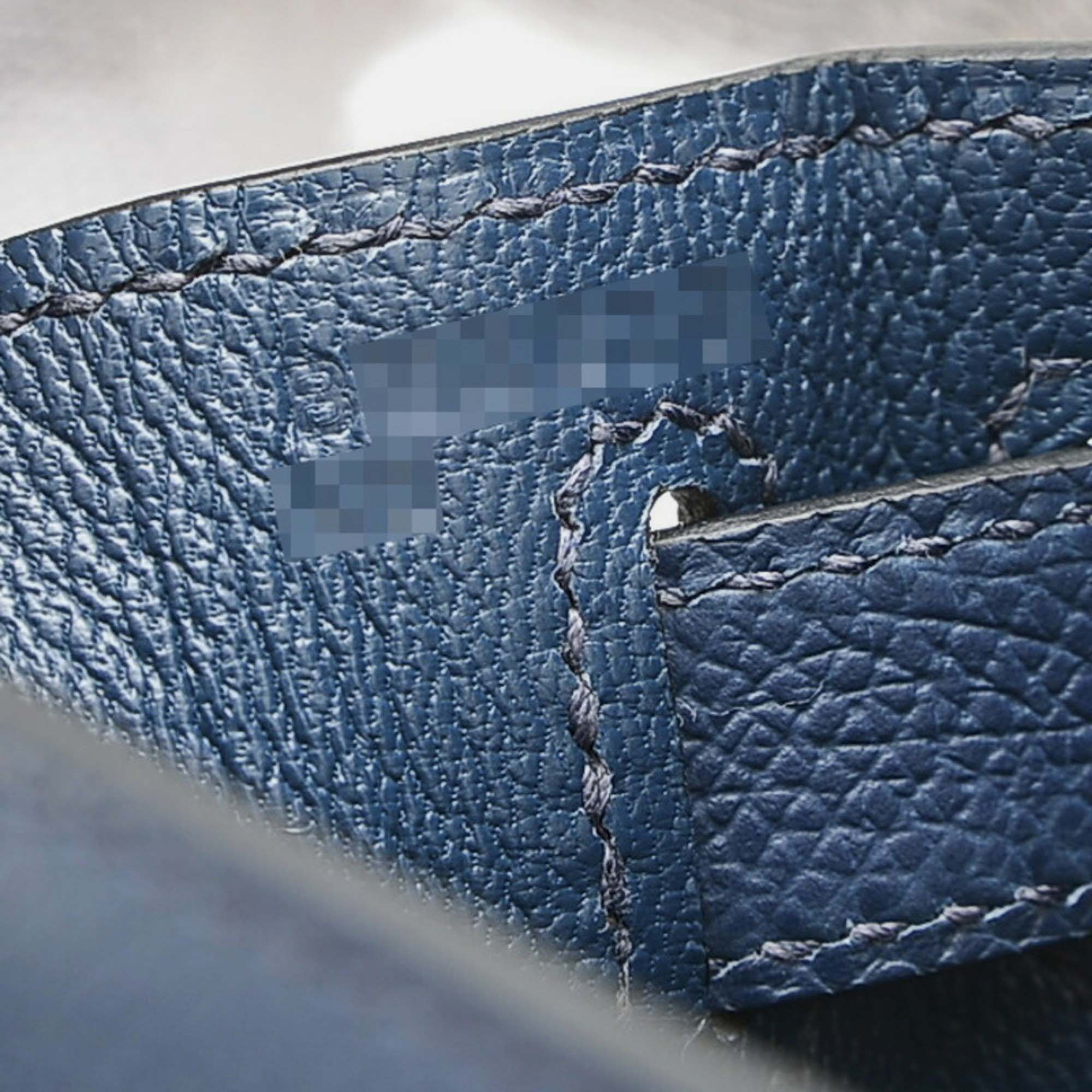 Hermes Deep Blue Epsom Kelly 28 Handbag