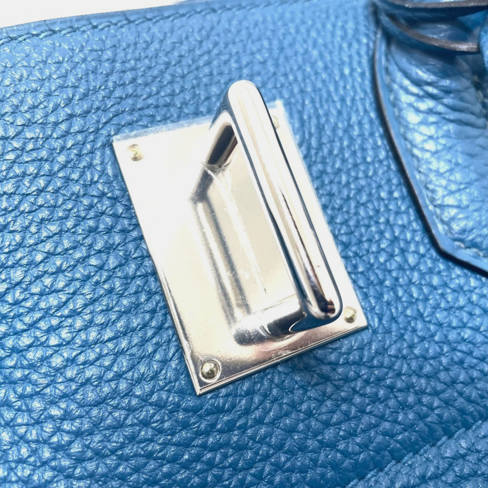 Hermes Blue Izmir Handbag