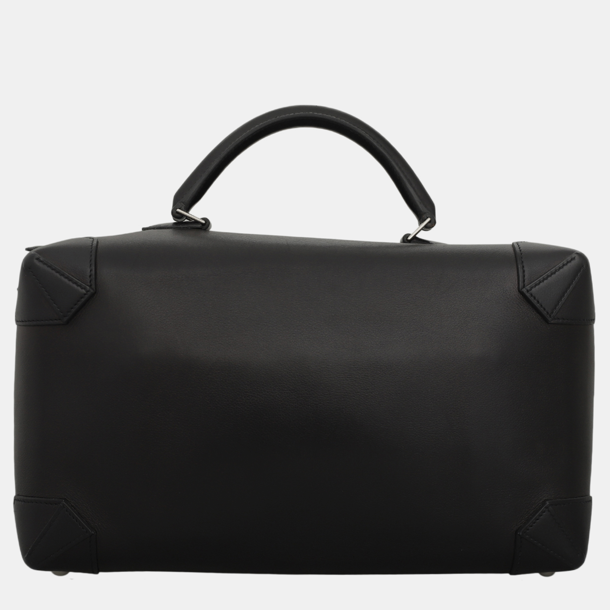 Hermes Noir Evercolor Maxibox 37 Bag