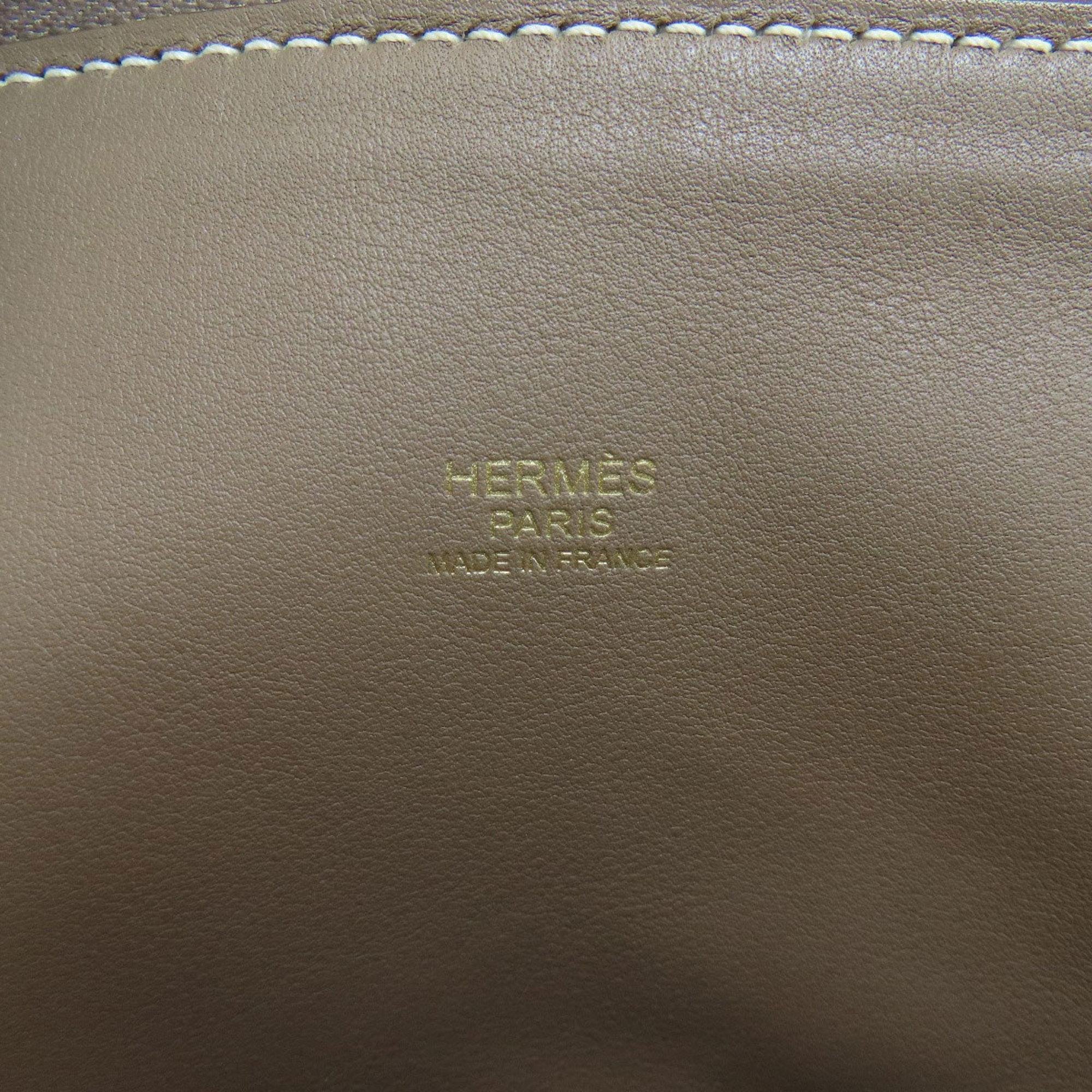 Hermes Taurillon Bolide 31 Etoupe Handbag