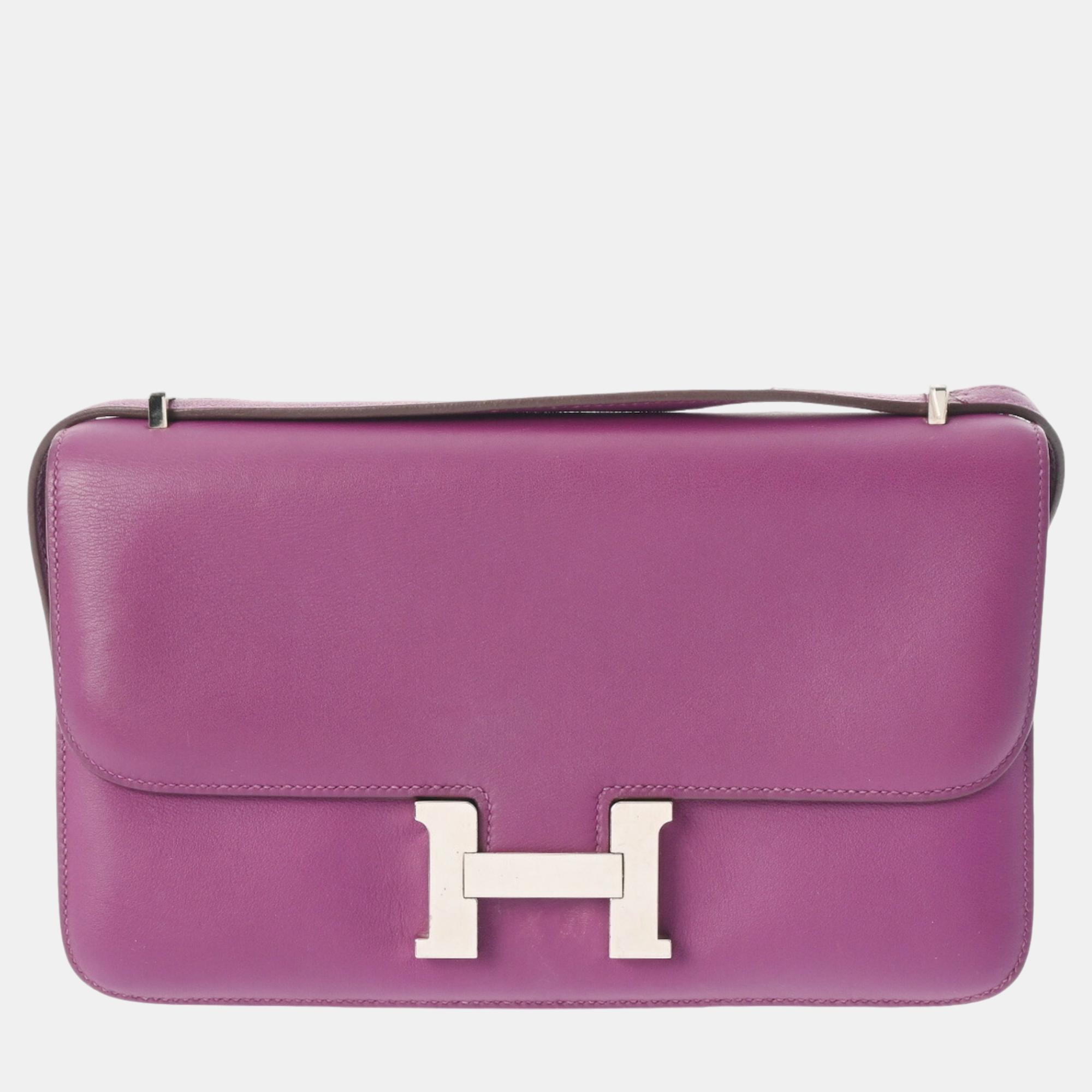 Hermes Swift Constance Elan Anemone Shoulder Bag