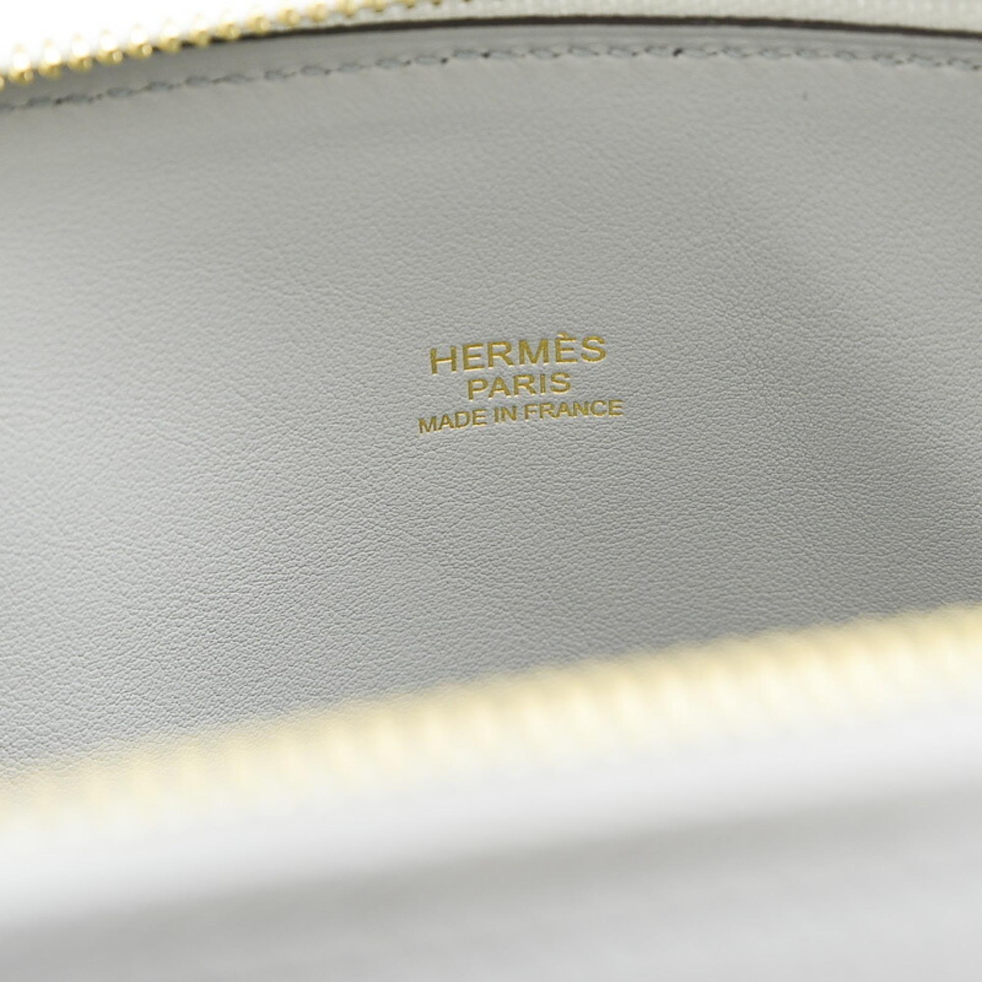 Hermes Blue Pale Taurillon Clece Bolide 31 Handbag