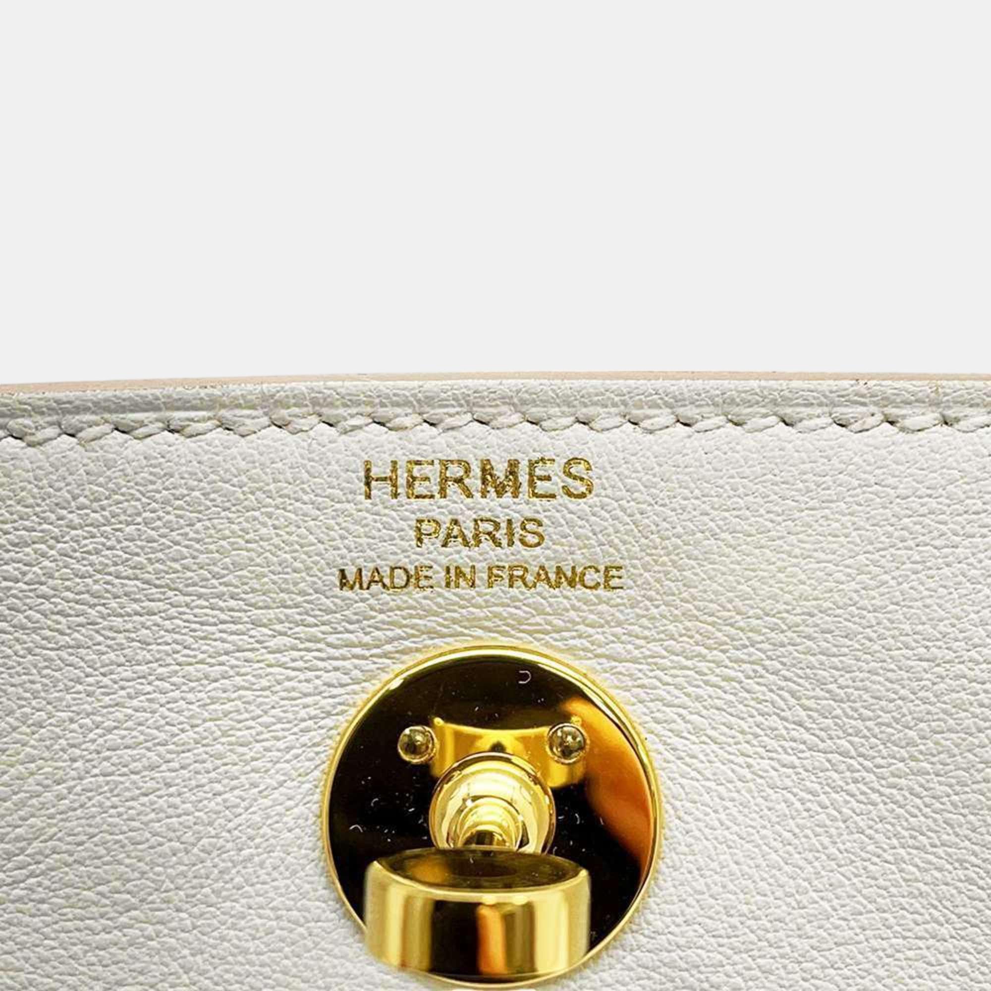 Hermes Lindy Verso Gris Pale Grimeyer Swift Shoulder Bag