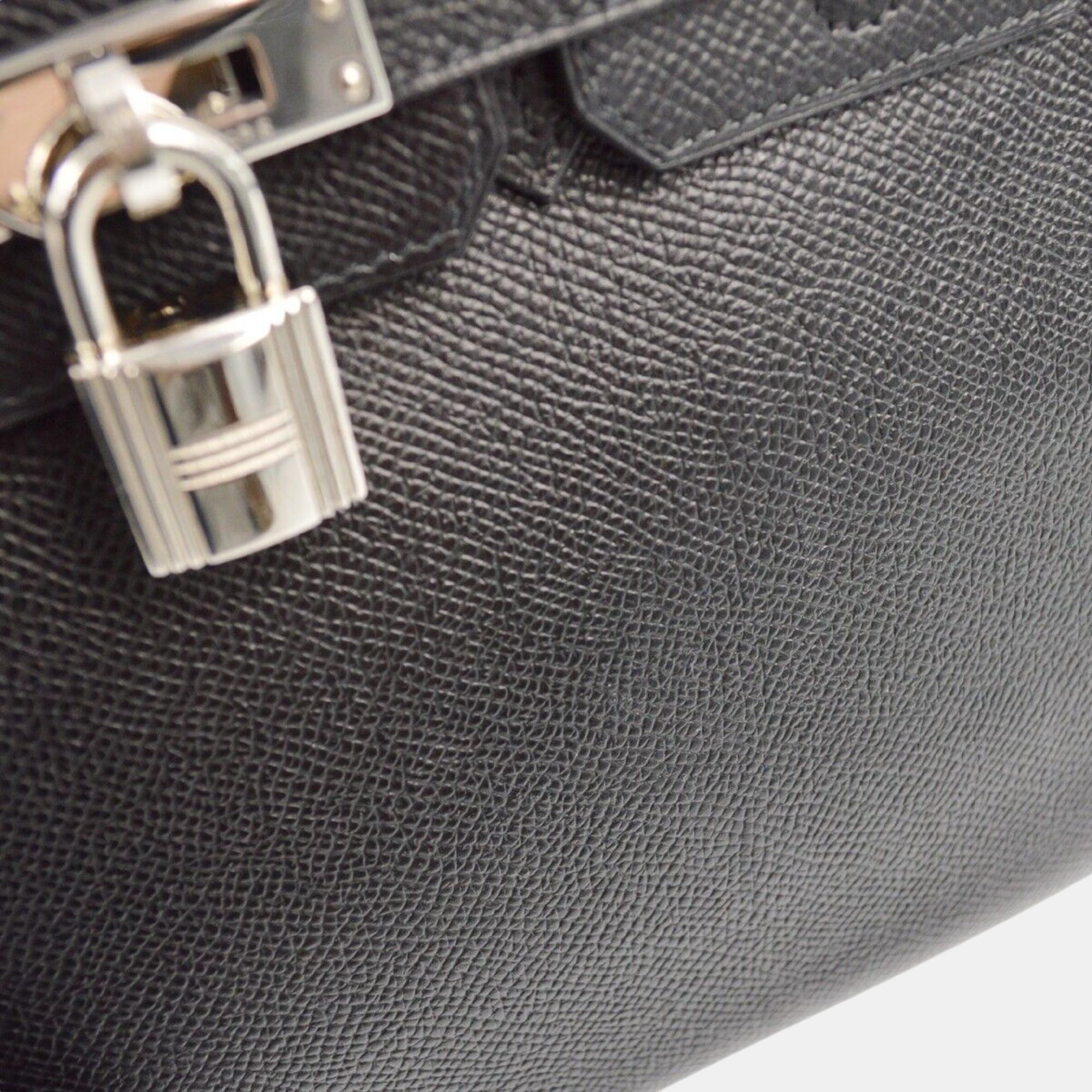 Hermes Black Epsom Birkin 25 Handbag