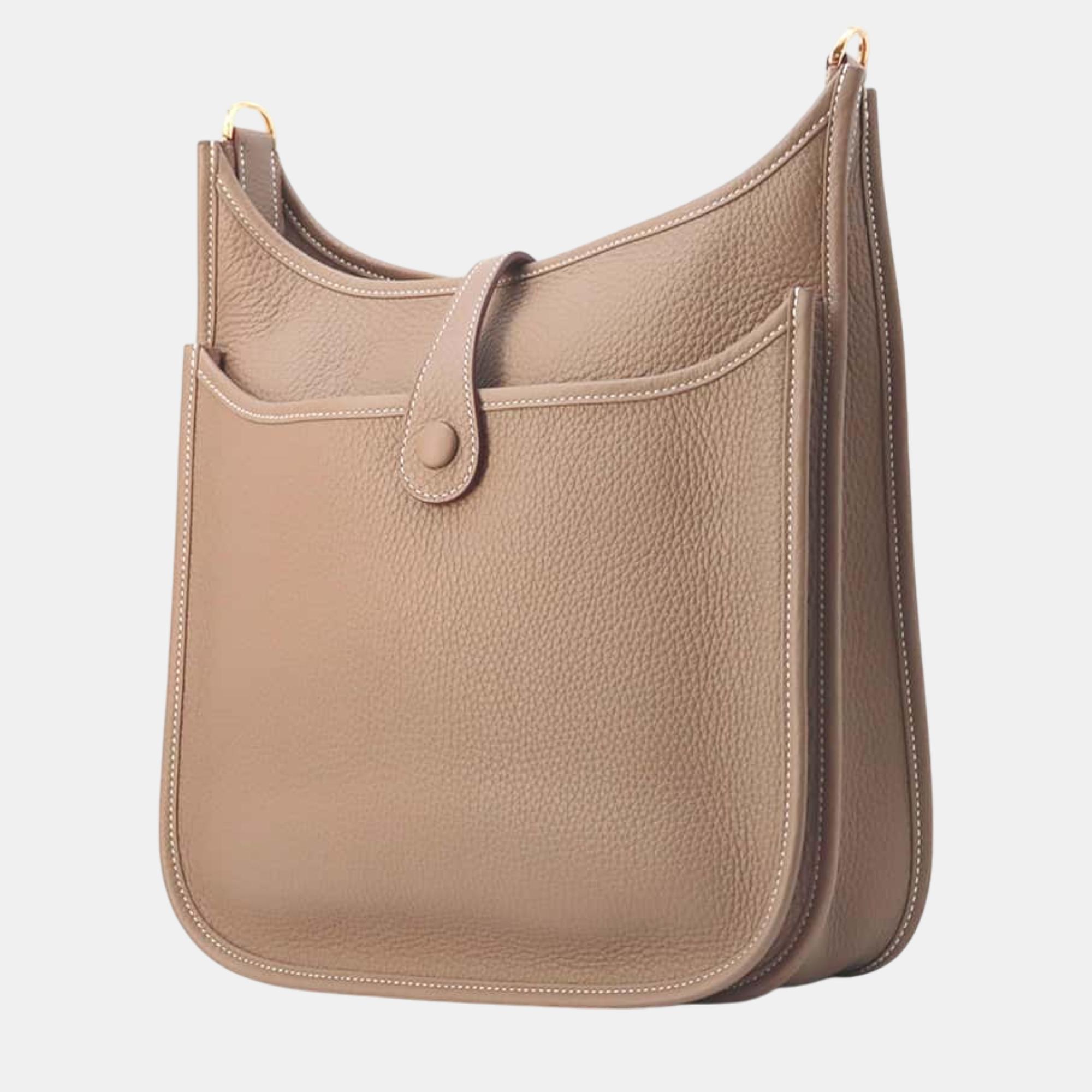 Hermes Evelyne3 Etoupe Taurillon Clemence Size PM