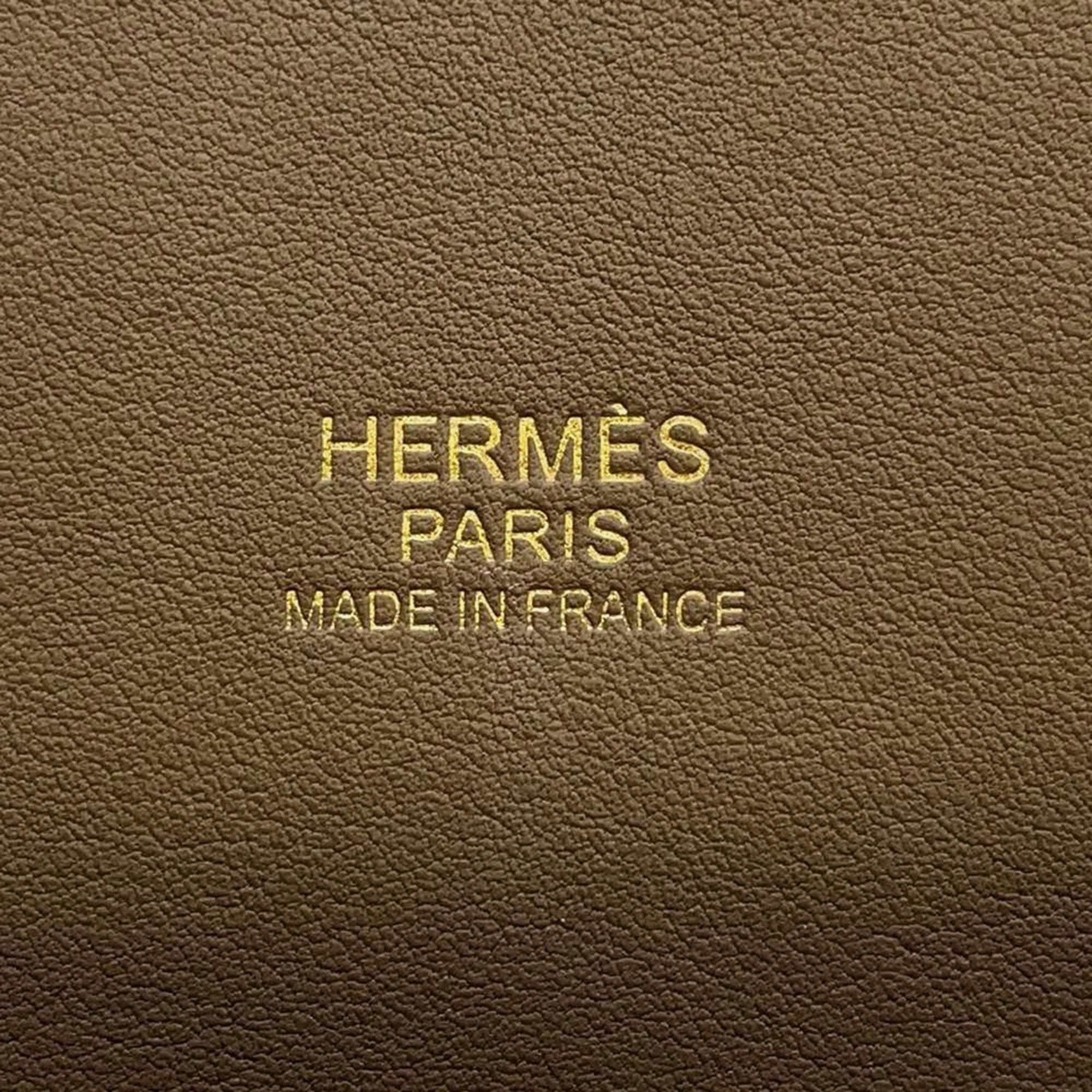 Hermes Bolide Etoupe Taurillon Clemence Size 31 Bag