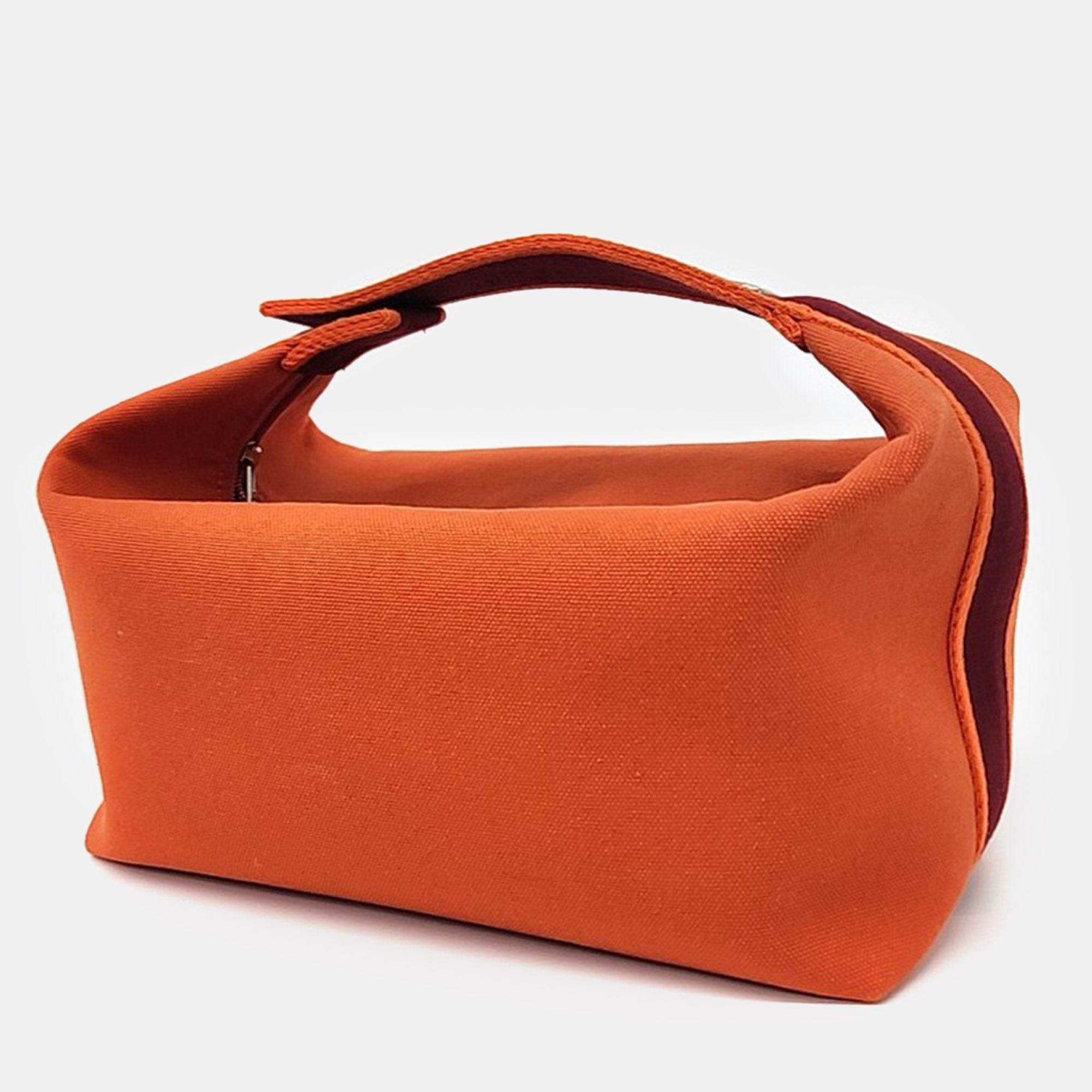 Hermes Orange Fabric Hermes Breed A Brac Case