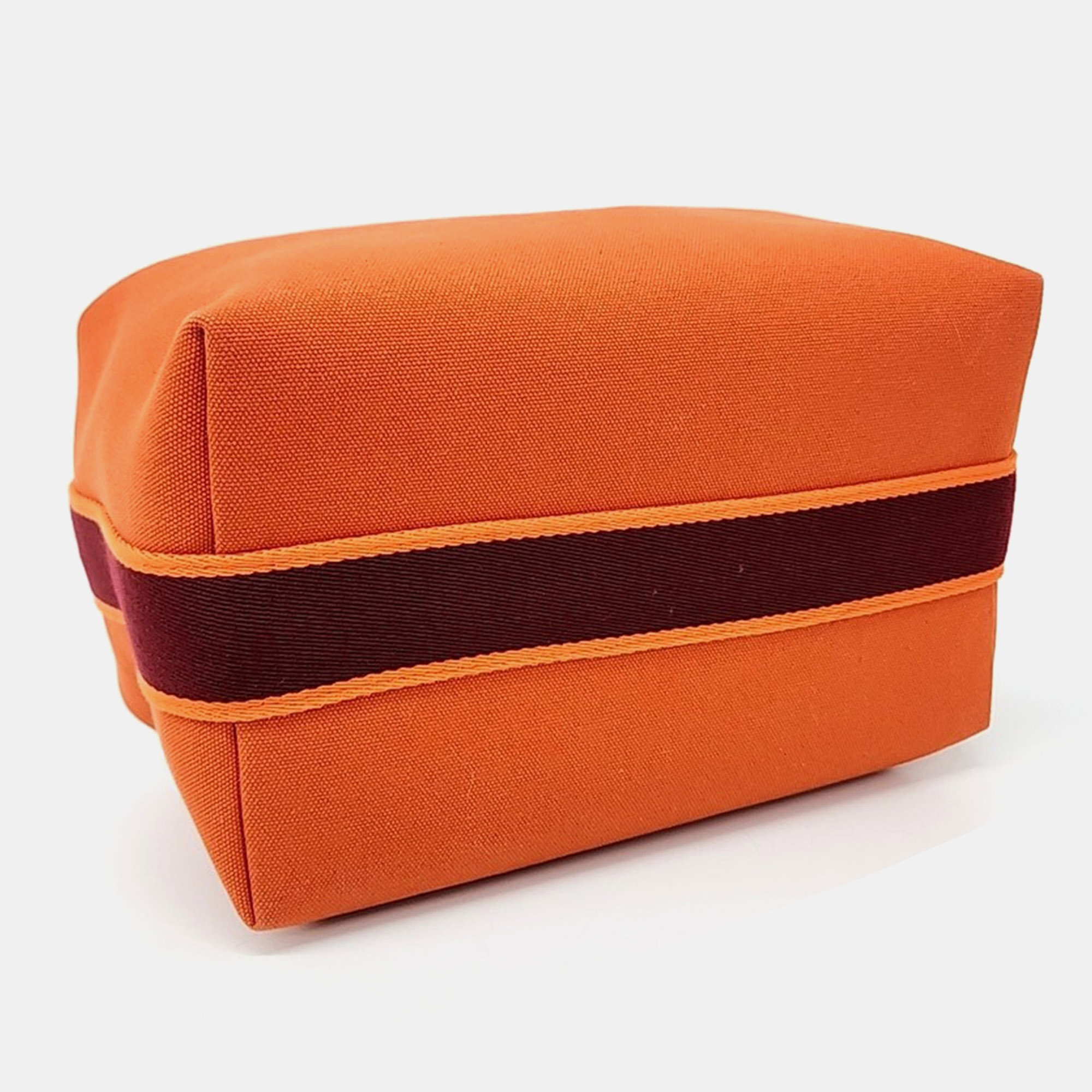 Hermes Orange Fabric Hermes Breed A Brac Case