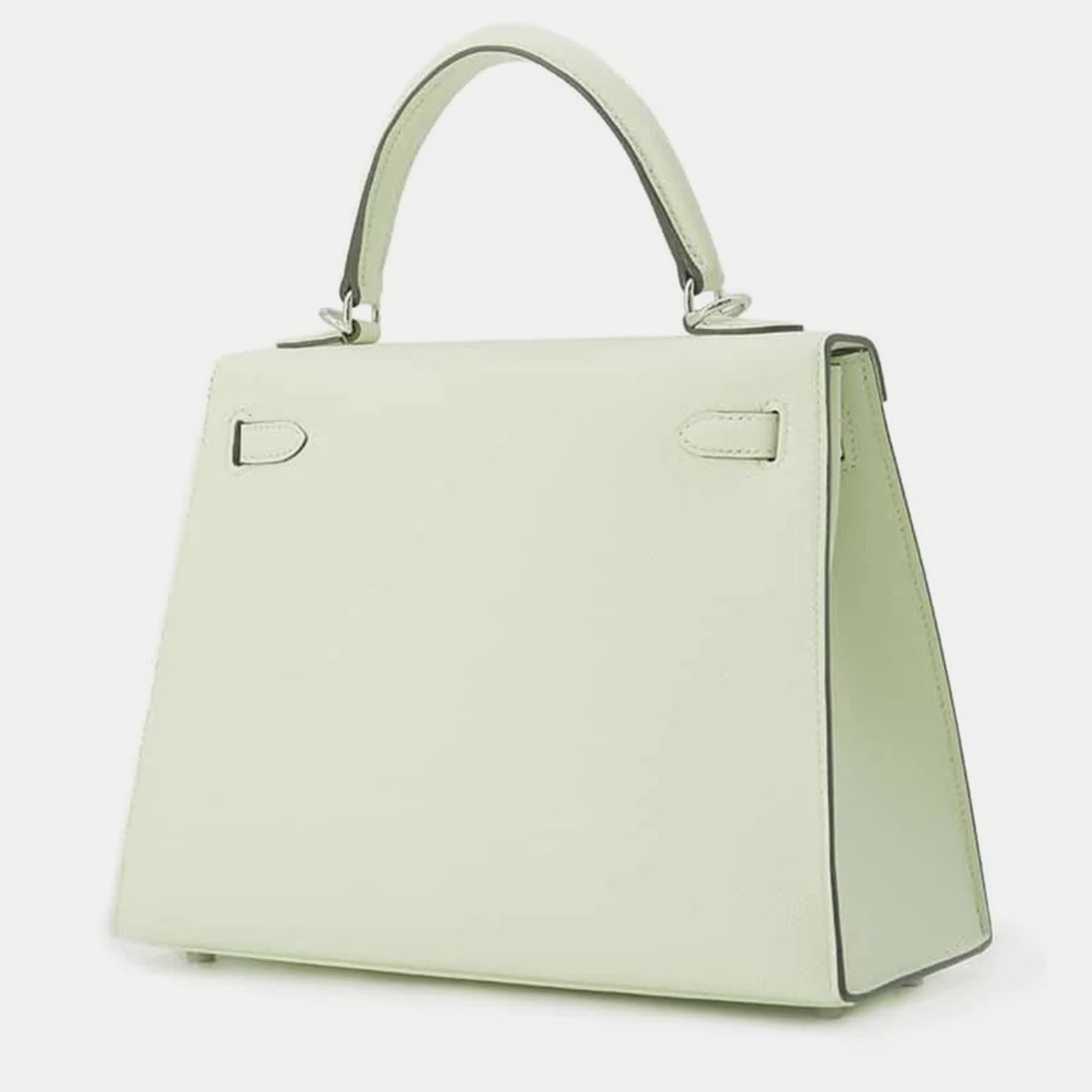 Hermes Vert Fizz Epsom Kelly Sellier Size 25