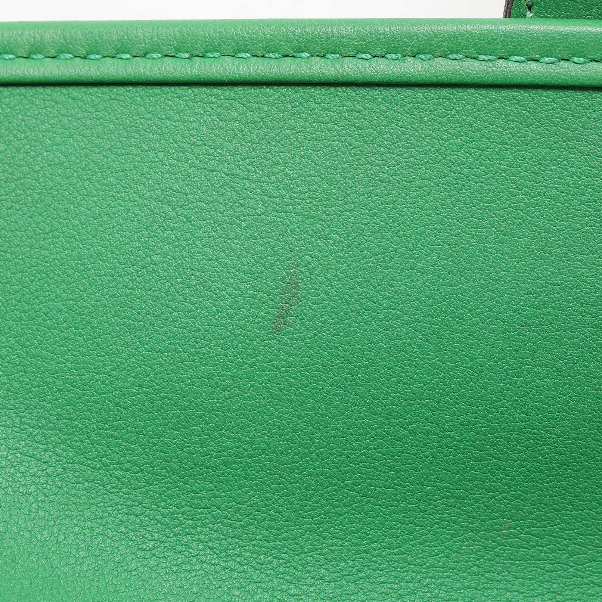 Hermès Bambou Swift Leather Jige Elan 29 Clutch