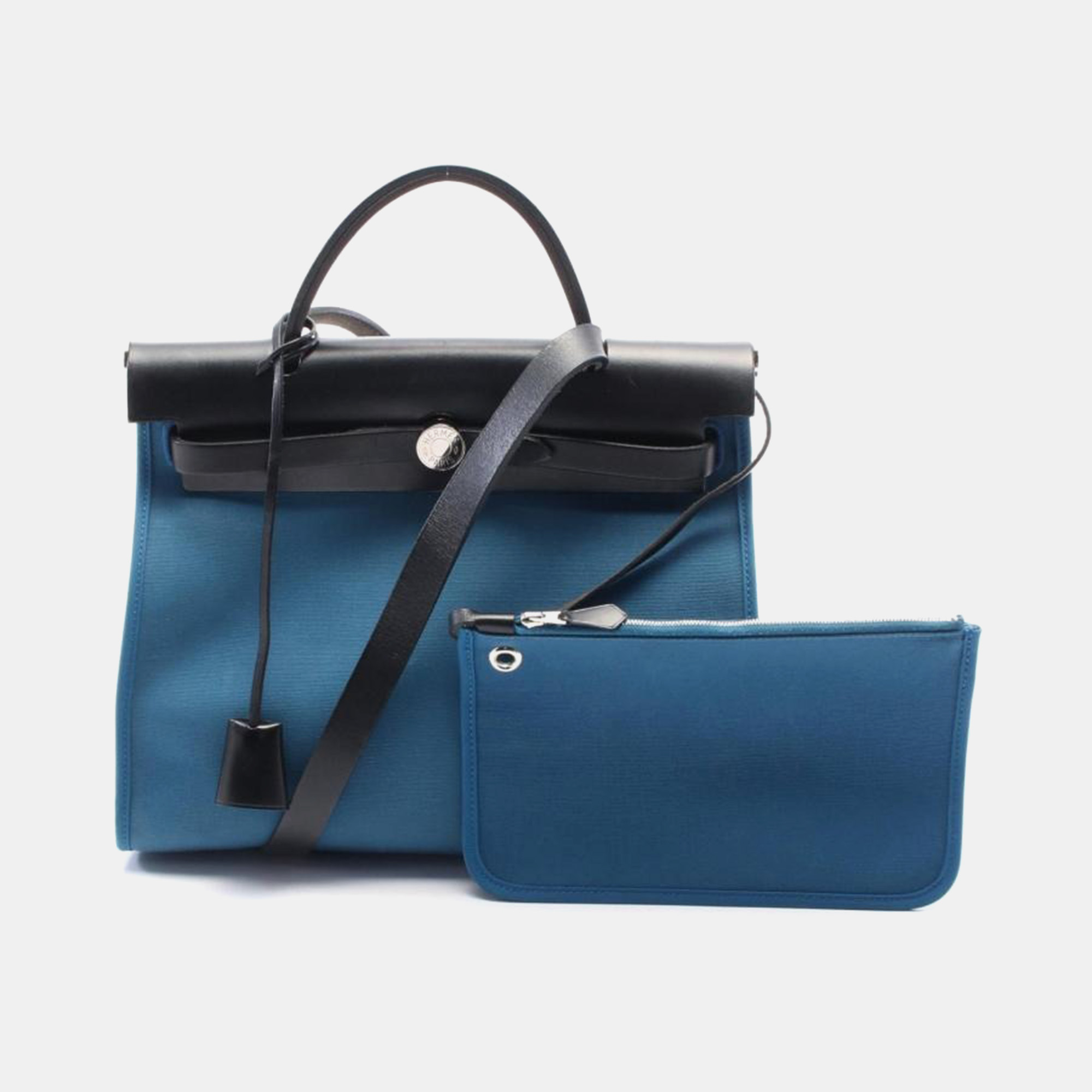Hermes Toile Vache Hunter Herbag Zip Retourne PM Tote Bag, Black
Hermes Toile Vache Hunter Herbag Zip Retourne PM Tote Bag, Black