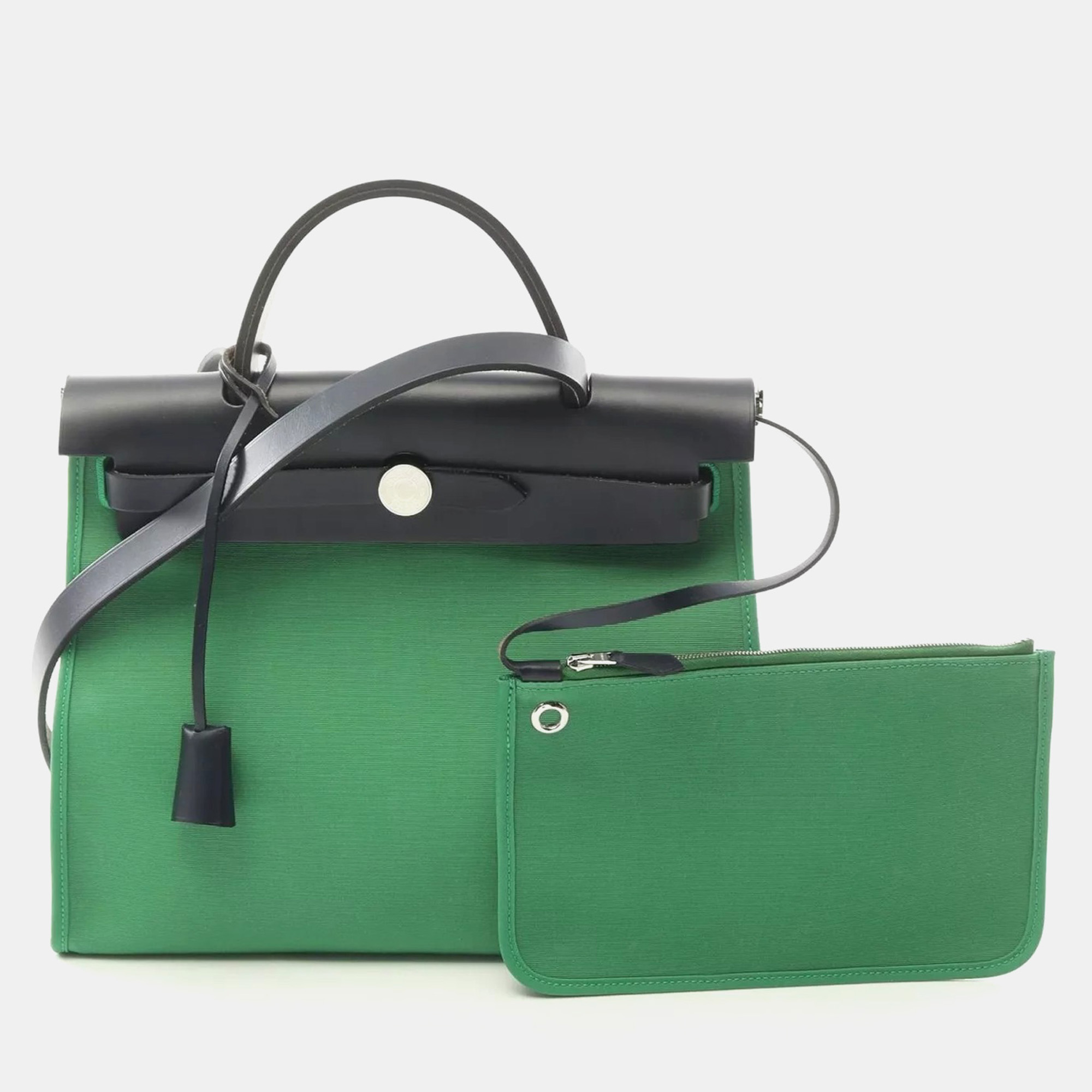 Hermes Herbag Zip Pm Hand Shoulder Bag D Toile Officie Hunter Mint, Green
Hermes Herbag Zip Pm Hand Shoulder Bag D Toile Officie Hunter Mint, Green