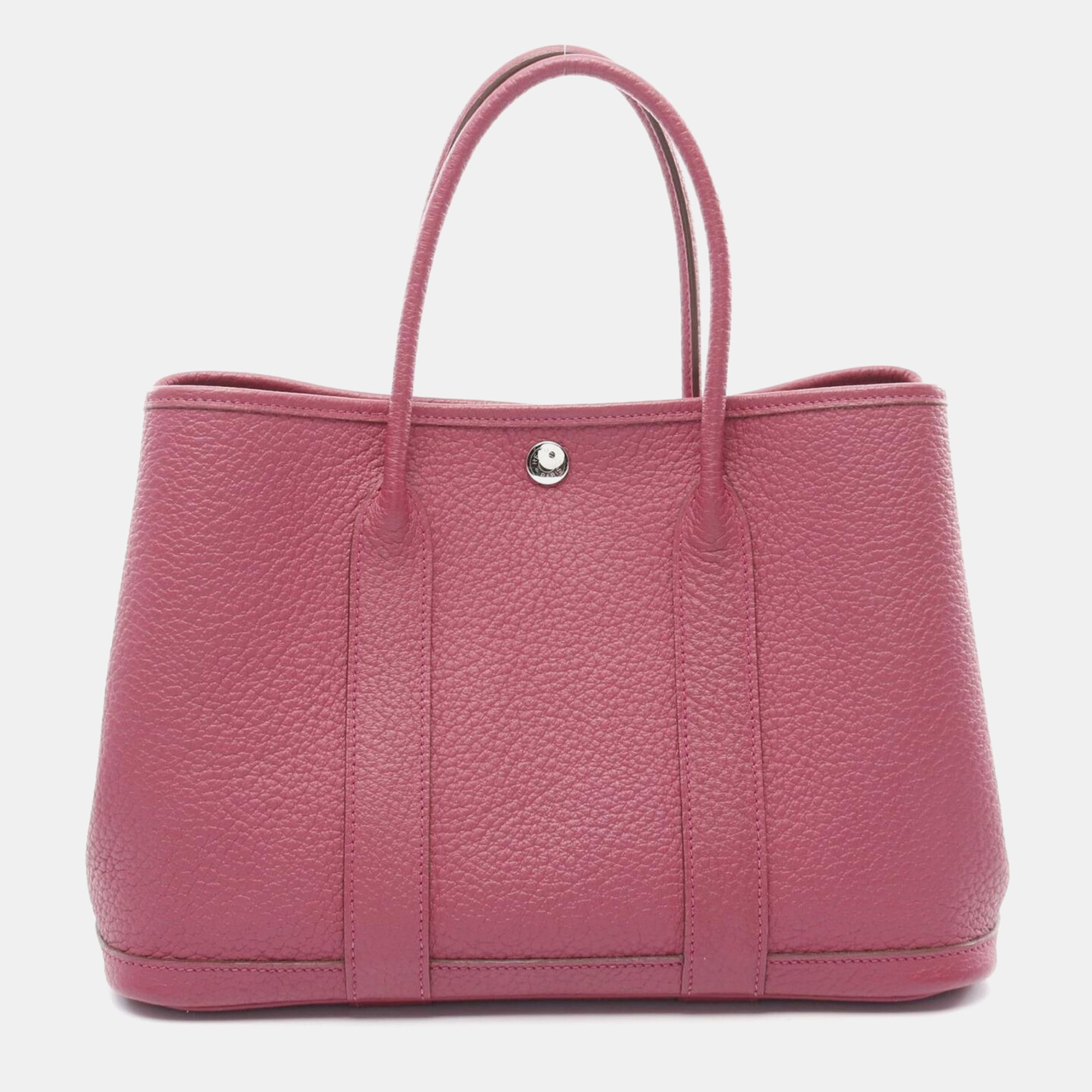 Hermes Garden Party Tpm Tote Bag Negonda Leather Pink Bois De Rose
Hermes Garden Party Tpm Tote Bag Negonda Leather Pink Bois De Rose