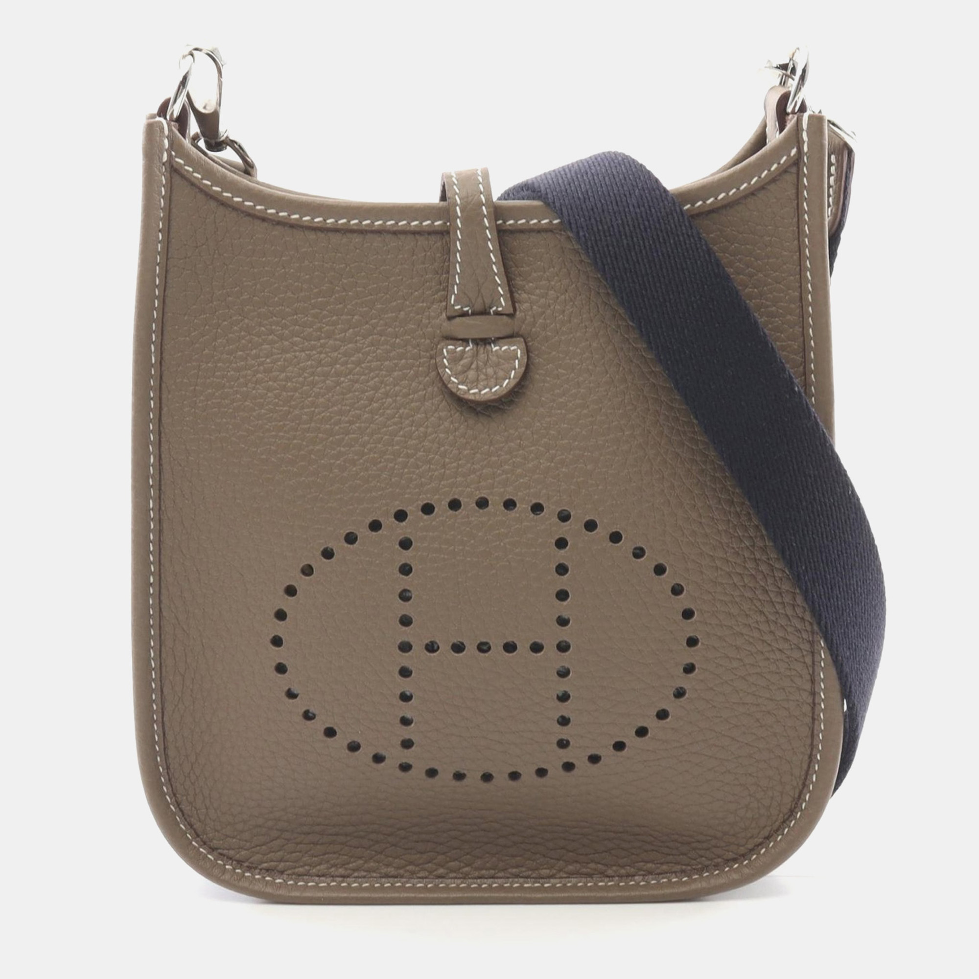 Hermes Etoupe Grey Clemence Leather Evelyne Tpm Shoulder Bag Shw
Hermes Etoupe Grey Clemence Leather Evelyne Tpm Shoulder Bag Shw