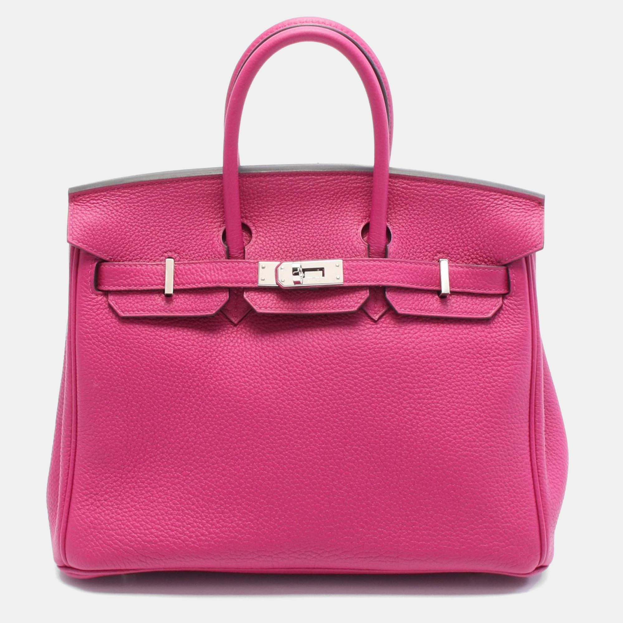 Hermes Rose Purple Togo Leather Silver Hardware Birkin 25, Pink
Hermes Rose Purple Togo Leather Silver Hardware Birkin 25, Pink